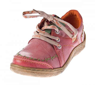 TMA Damen Leder Schuhe Sneaker Halbschuhe TMA 1646 Schnürschuh Achtung! Sohlenfarben können variieren, Used Look