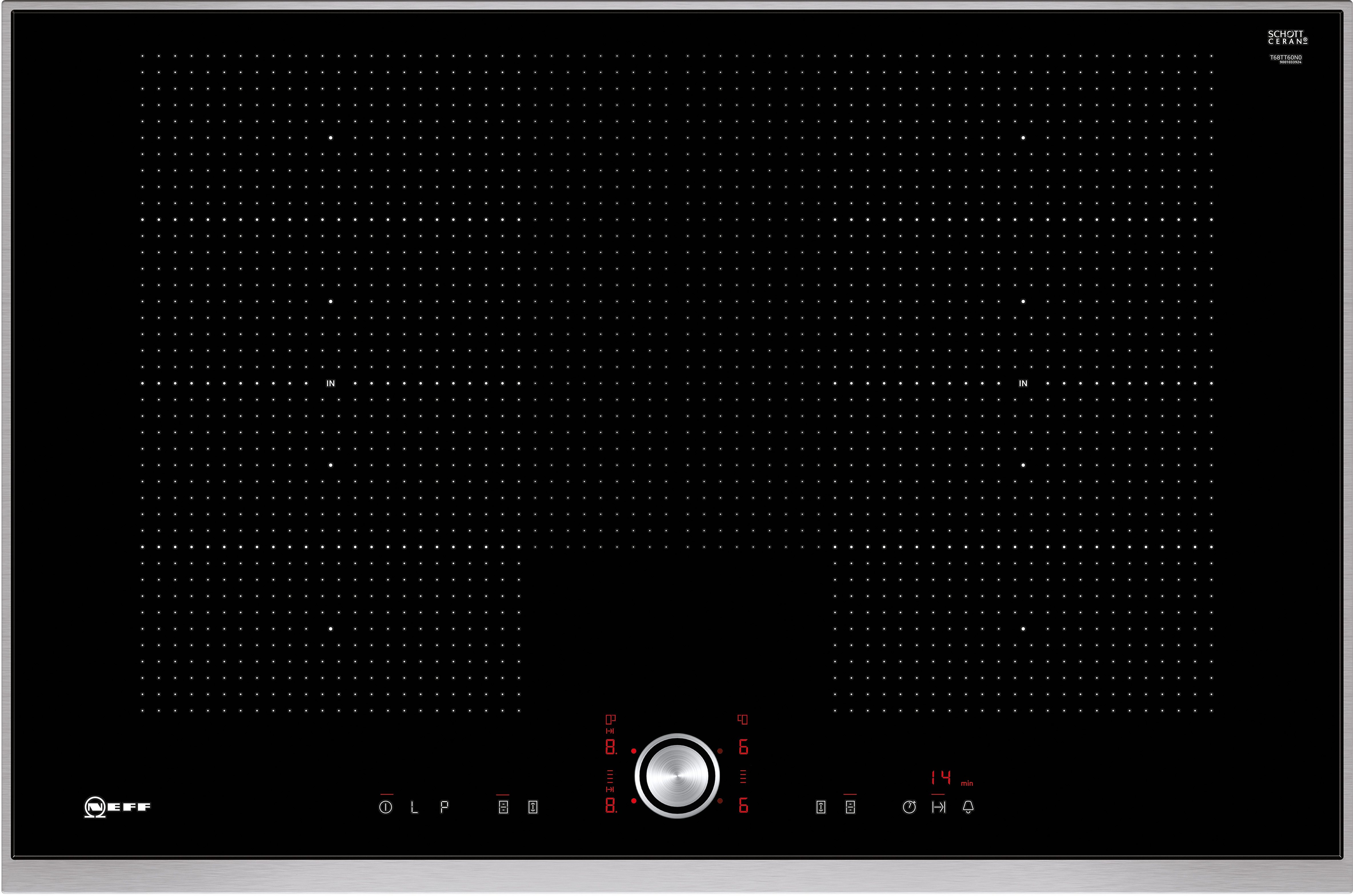 NEFF FlexInduktionsKochfeld TTT 6860 N / T68TT60N0, mit TwistPad® Flat Bedienung online kaufen