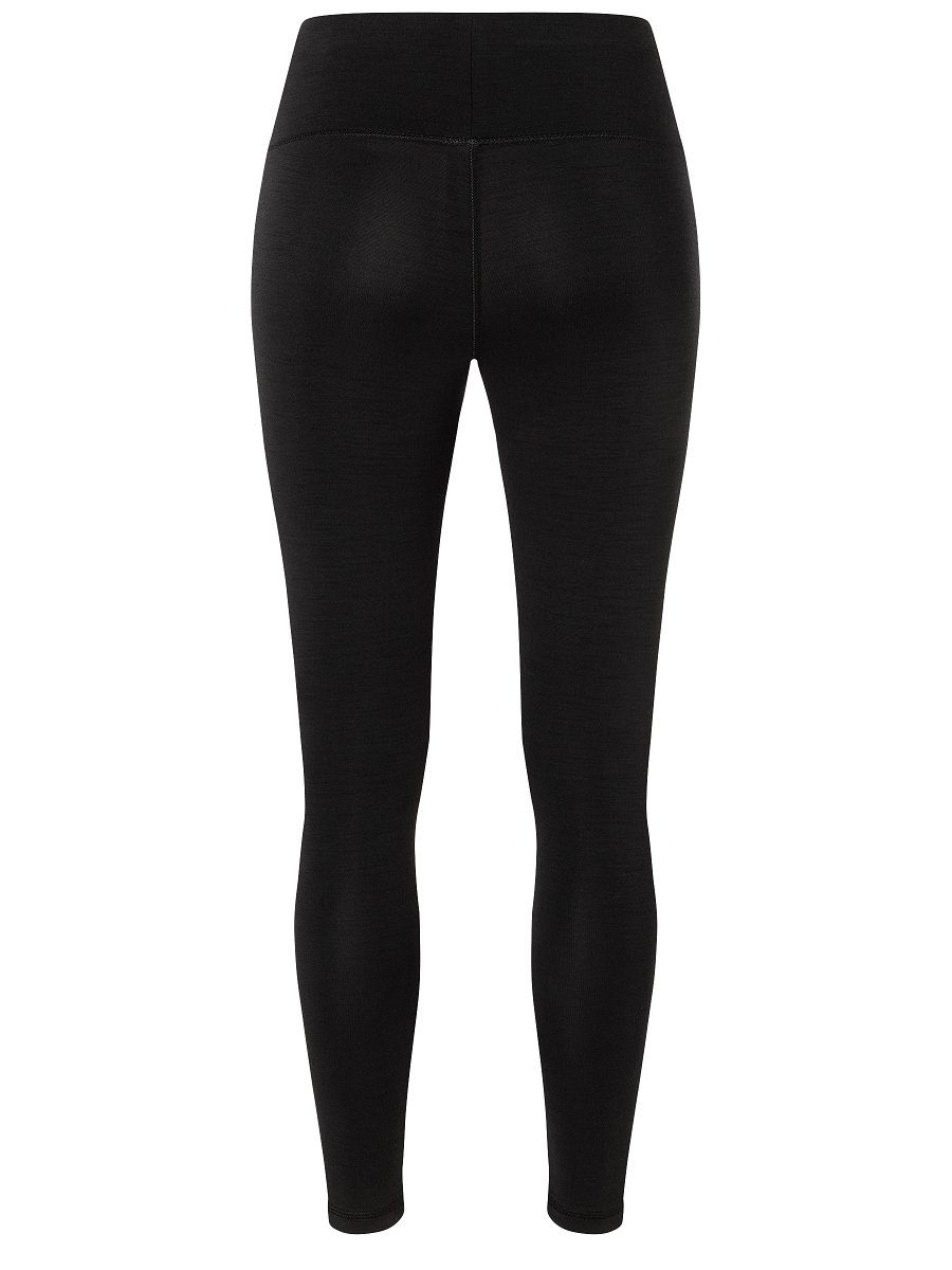 SUPER.NATURAL Funktionstights für Damen, Merino HIGH RISE TIGHT atmungsaktiv, sportlich