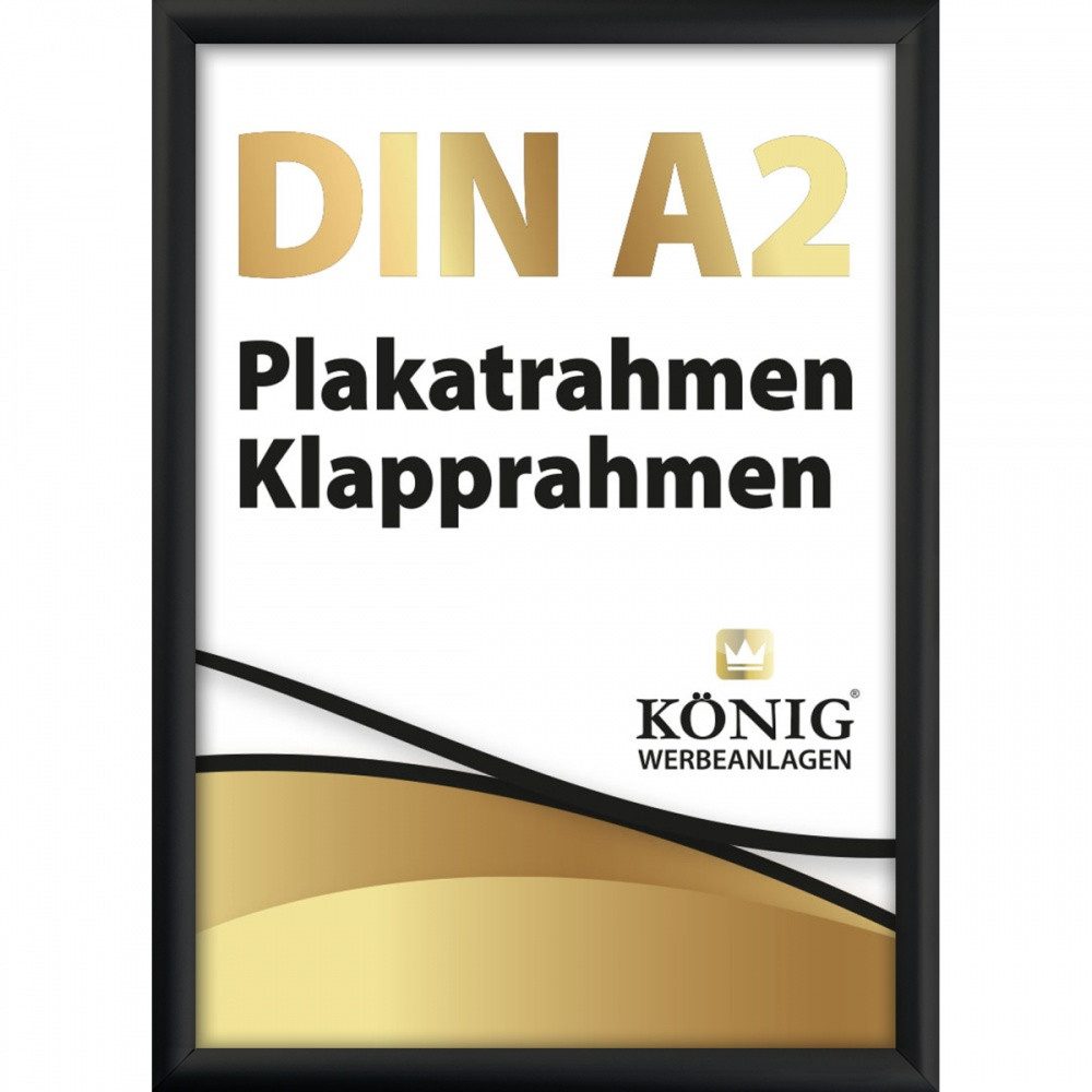 Dreifke Rahmen Dreifke® Plakatrahmen DIN A2, 25mm Aluminium Profil, schwarz günstig online kaufen