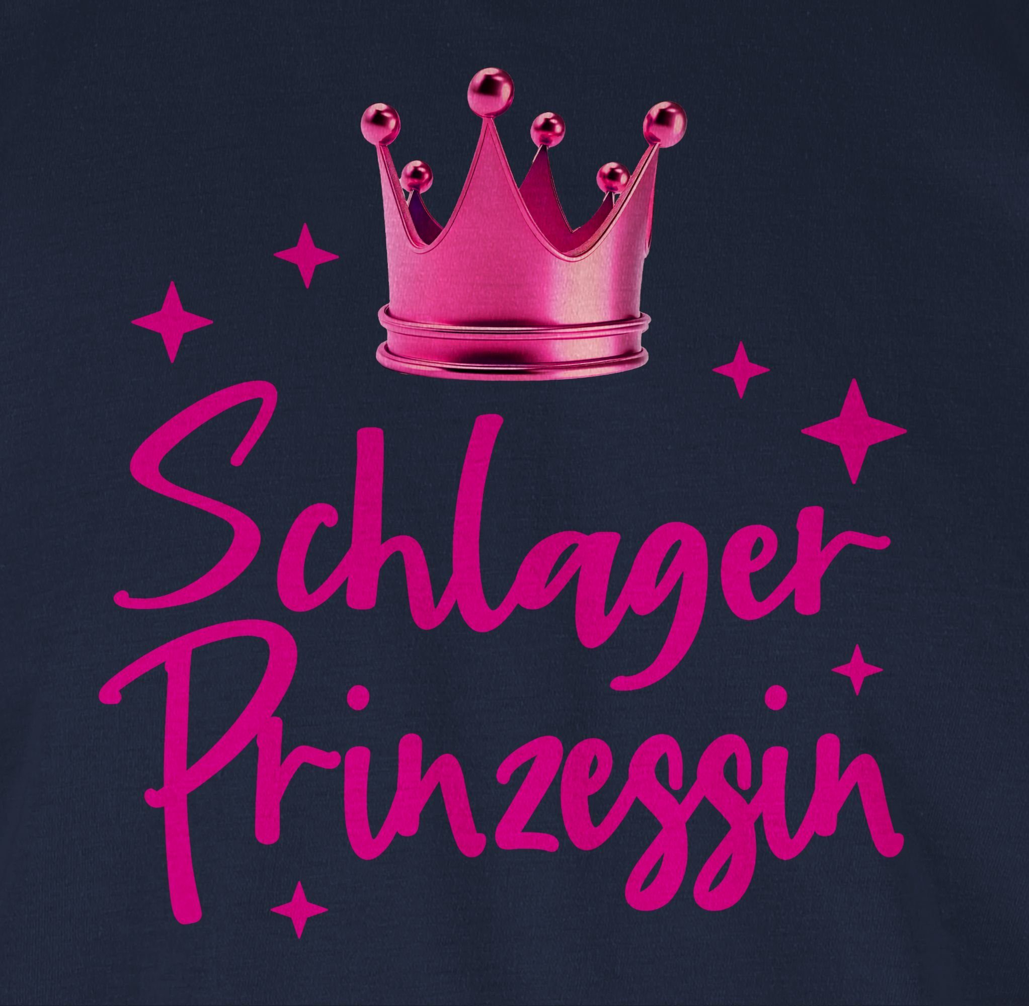 Shirtracer T-Shirt Schlager Prinzessin - Konzert günstig online kaufen