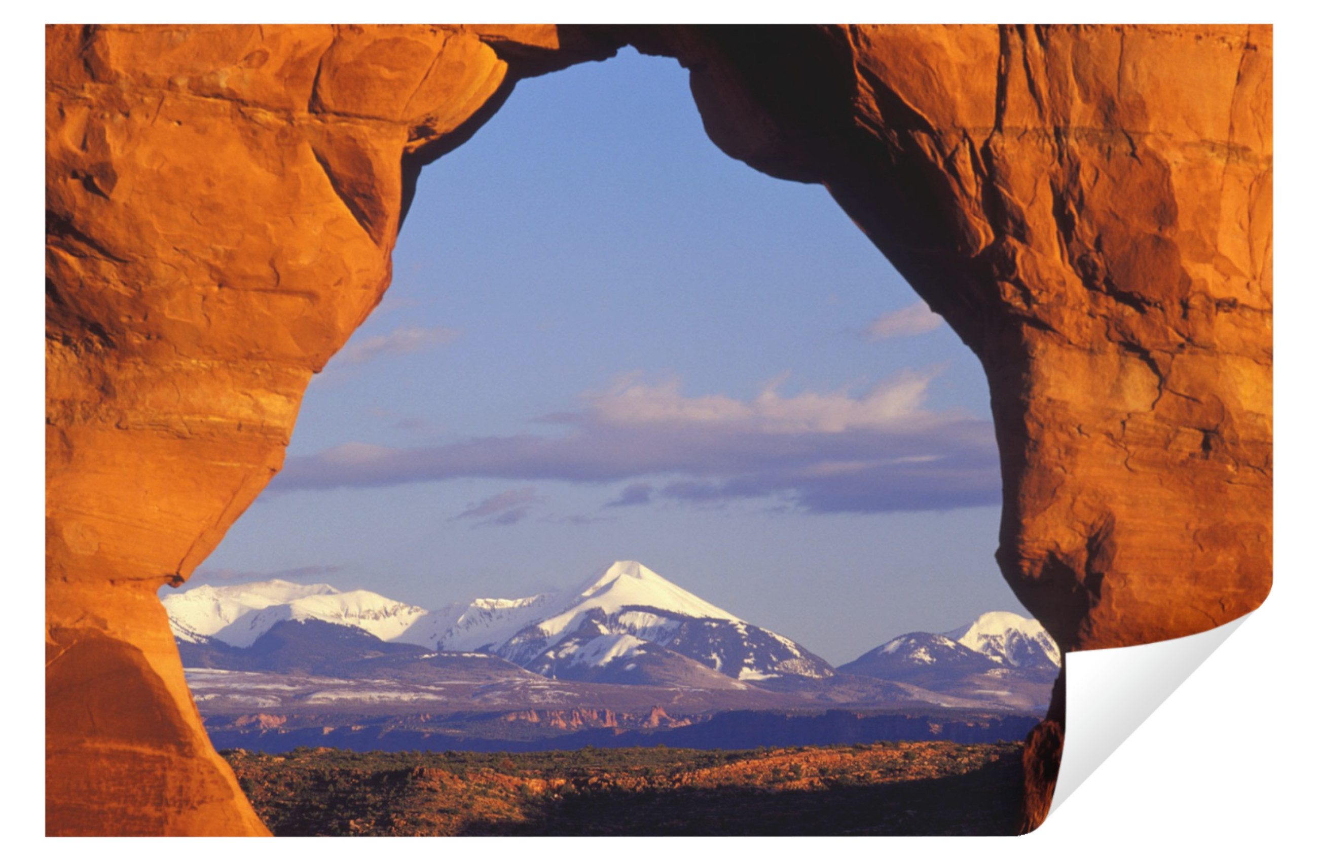 Fototapete Canyon Berge Landschaft Tapete Wohnzimmer Schlafzimmer 254x184 cm