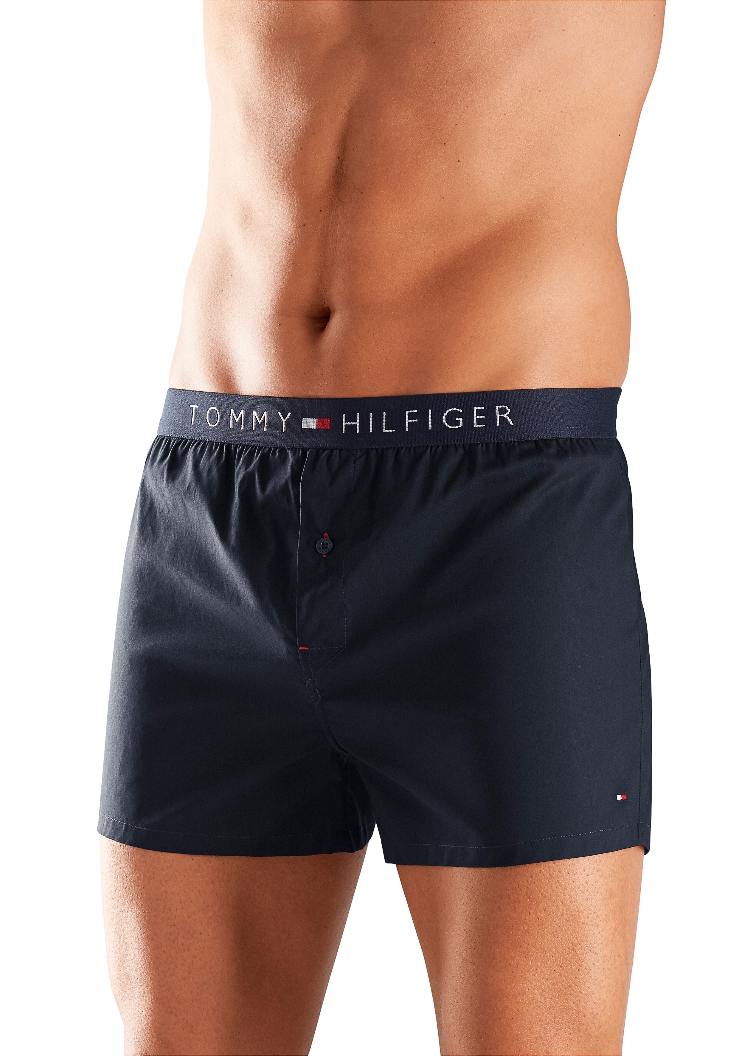 Tommy Hilfiger Underwear Webboxer (1-St) mit Logo am Bund online kaufen |  OTTO