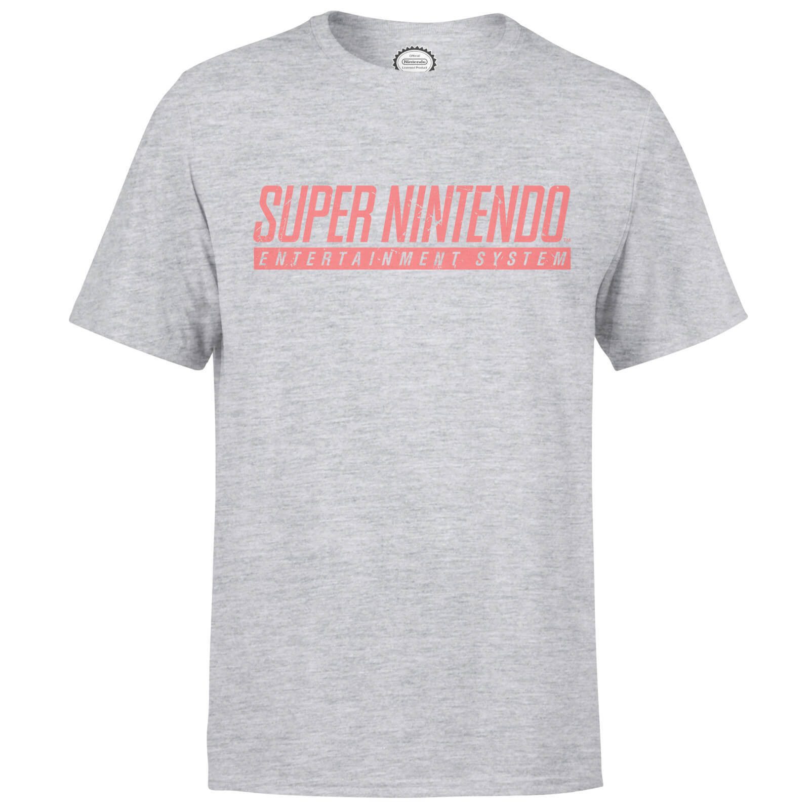 Nintendo Print-Shirt SUPER NINTENDO T-SHIRT grey Gr.L XXL