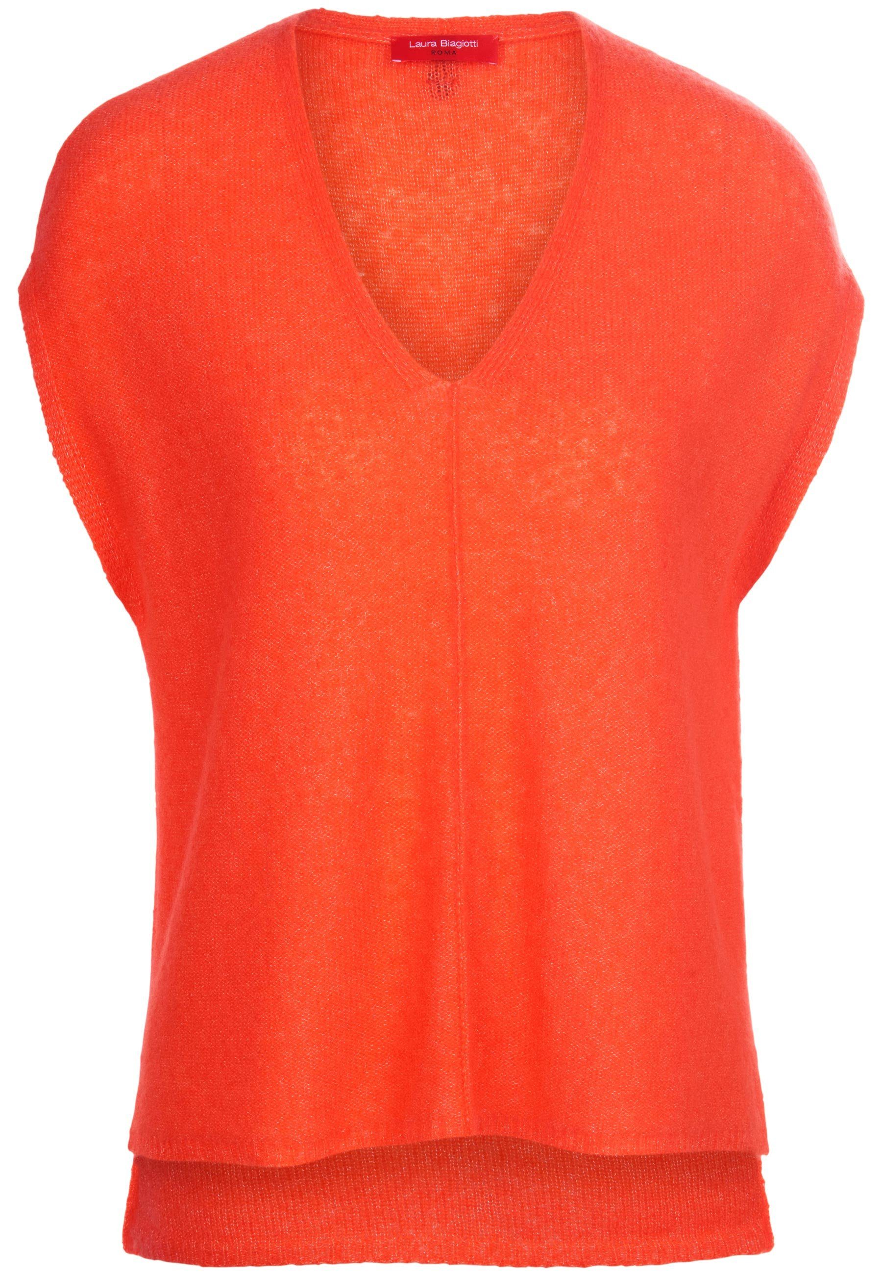 Cashmere Roma Strickpullover orange Biagiotti Laura