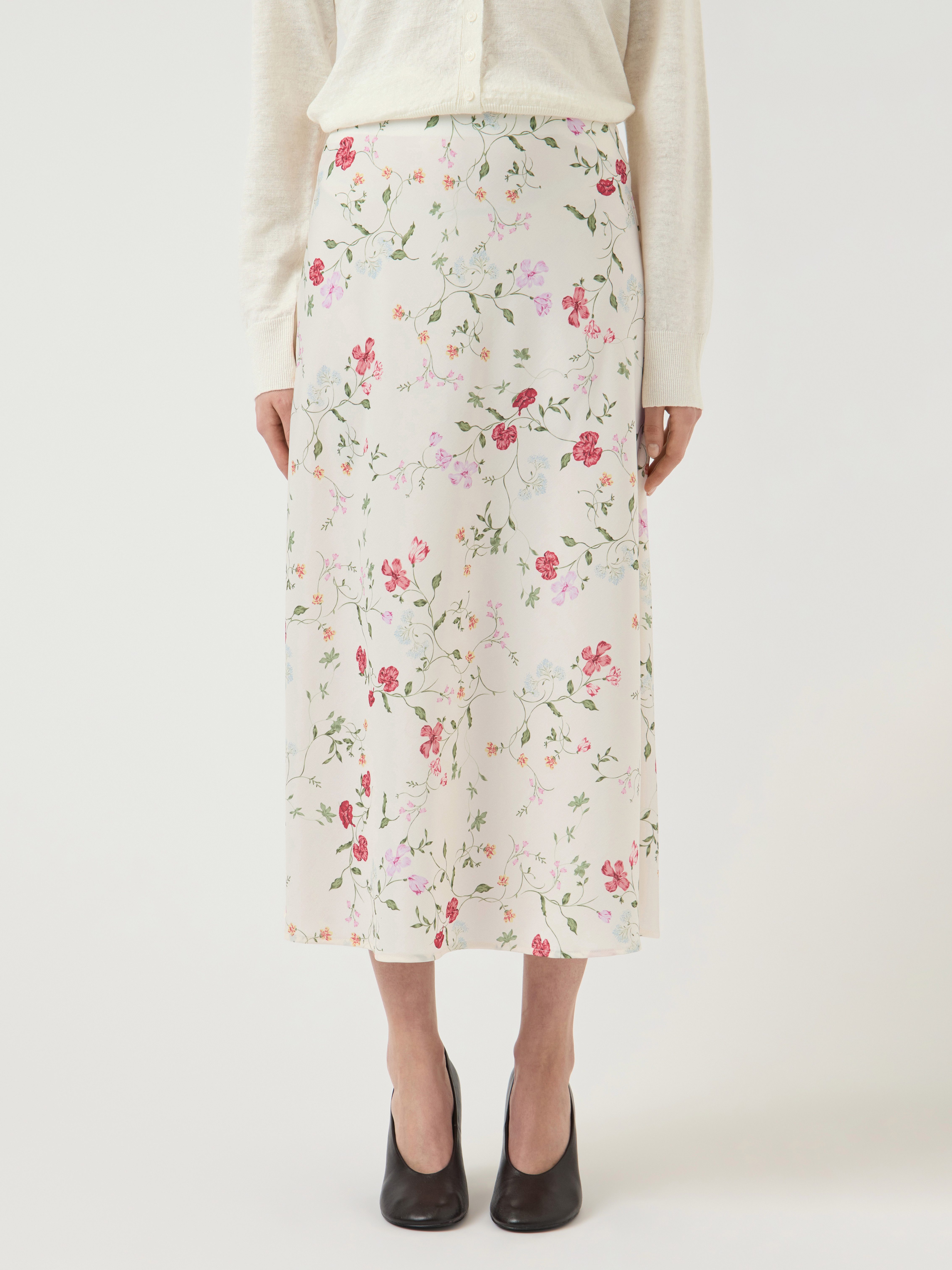 Y.A.S Midirock YASPELLA HW MIDI SKIRT S. NOOS