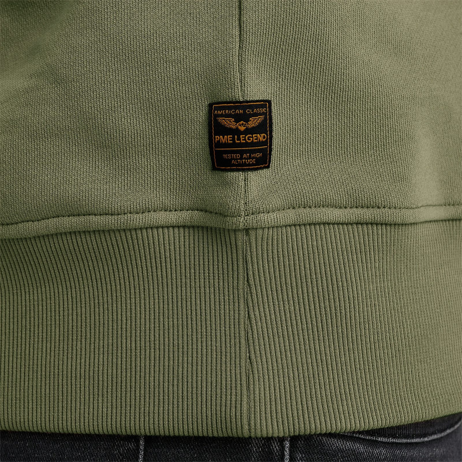 PME LEGEND Sweatshirt Crewneck soft terry with logo mit Logo Print