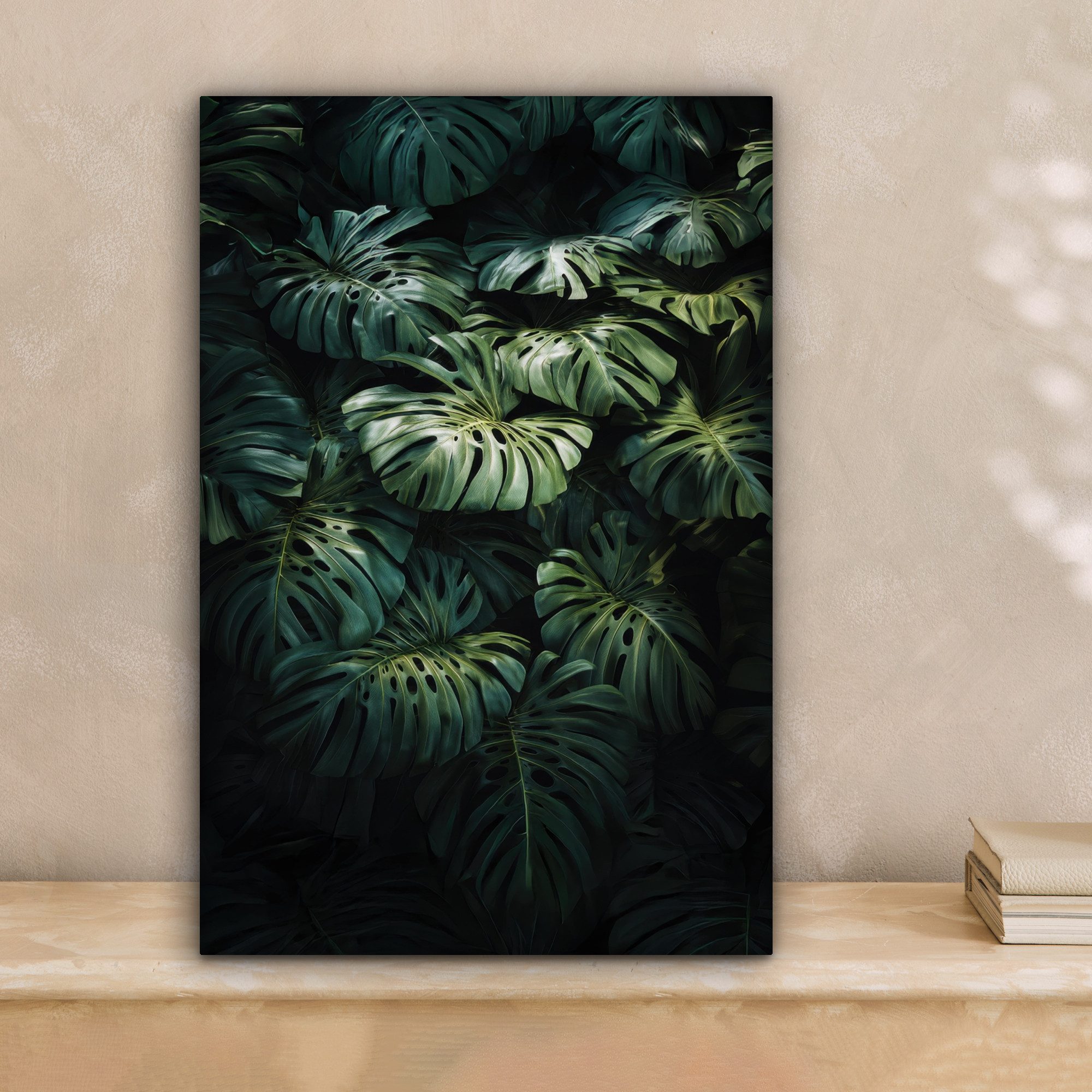 OneMillionCanvasses® Leinwandbild Pflanze - Monstera - günstig online kaufen