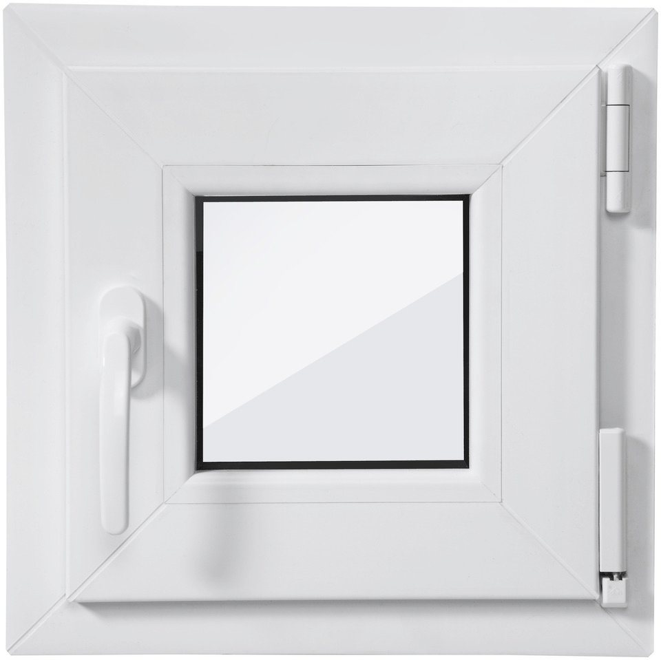 RORO KunststoffFenster , 2 Stk., BxH 40x40 cm, weiß
