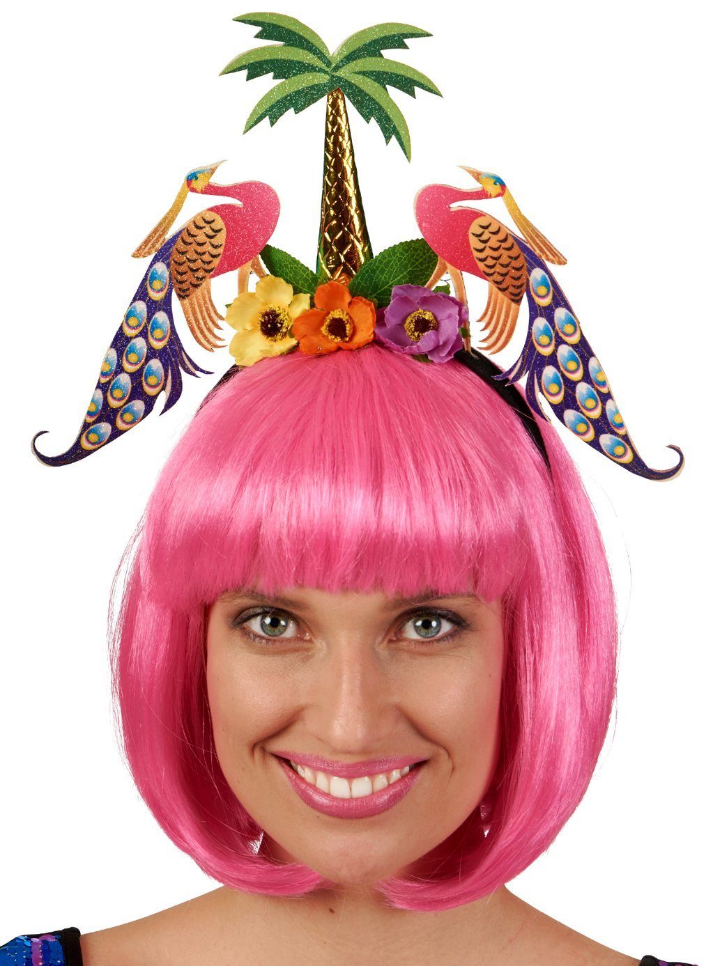 Kostüm Tropical Hawaii Haarreif - Fasching Karneval Motto