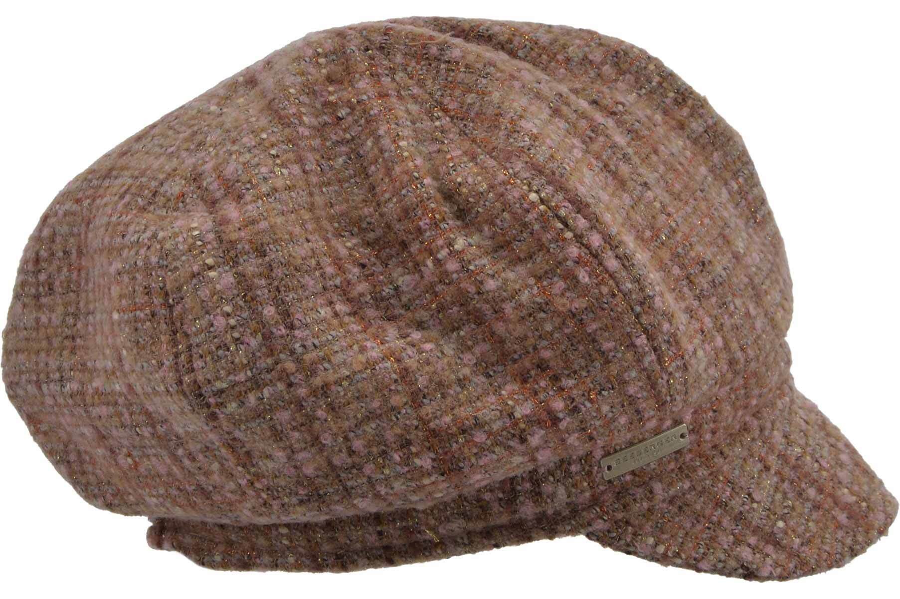 Seeberger Ballonmütze Tweedstoff Ballonmütze 19778-0 günstig online kaufen