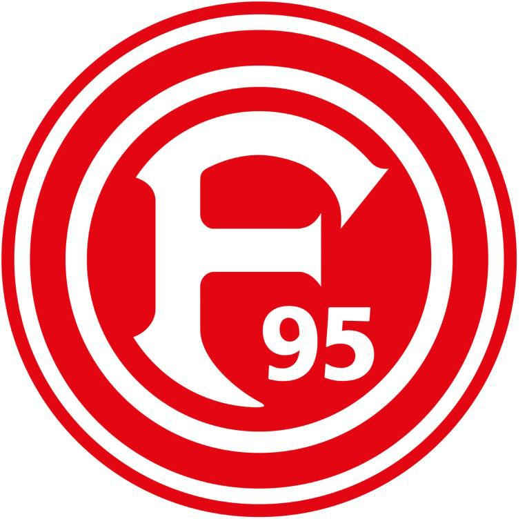 Wall-Art Wandtattoo Fortuna Düsseldorf Logo, selbstklebend, entfernbar