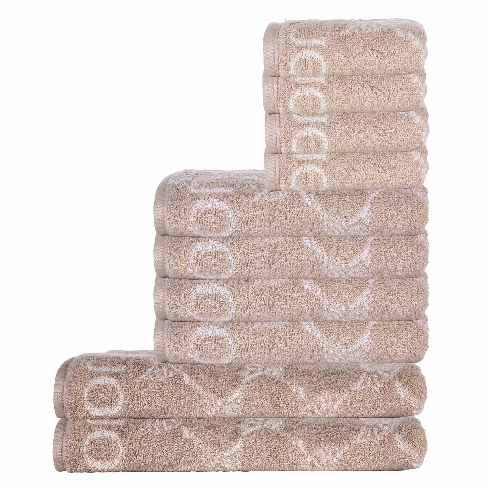 JOOP! Handtuch Unisex Handtuch 10er Pack Baumwolle, Frottier (Set, 10-St)