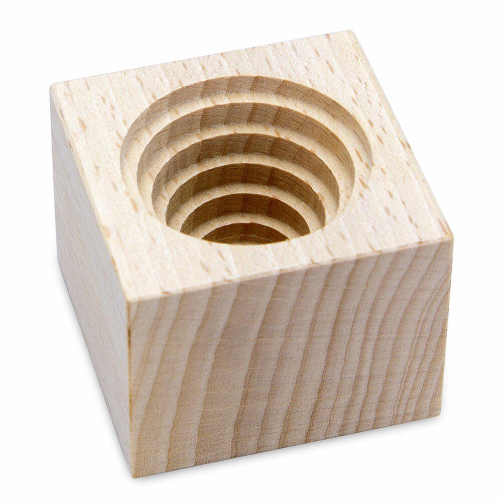 STÄDTER Ausstechform Bienenkörbchen, Holz