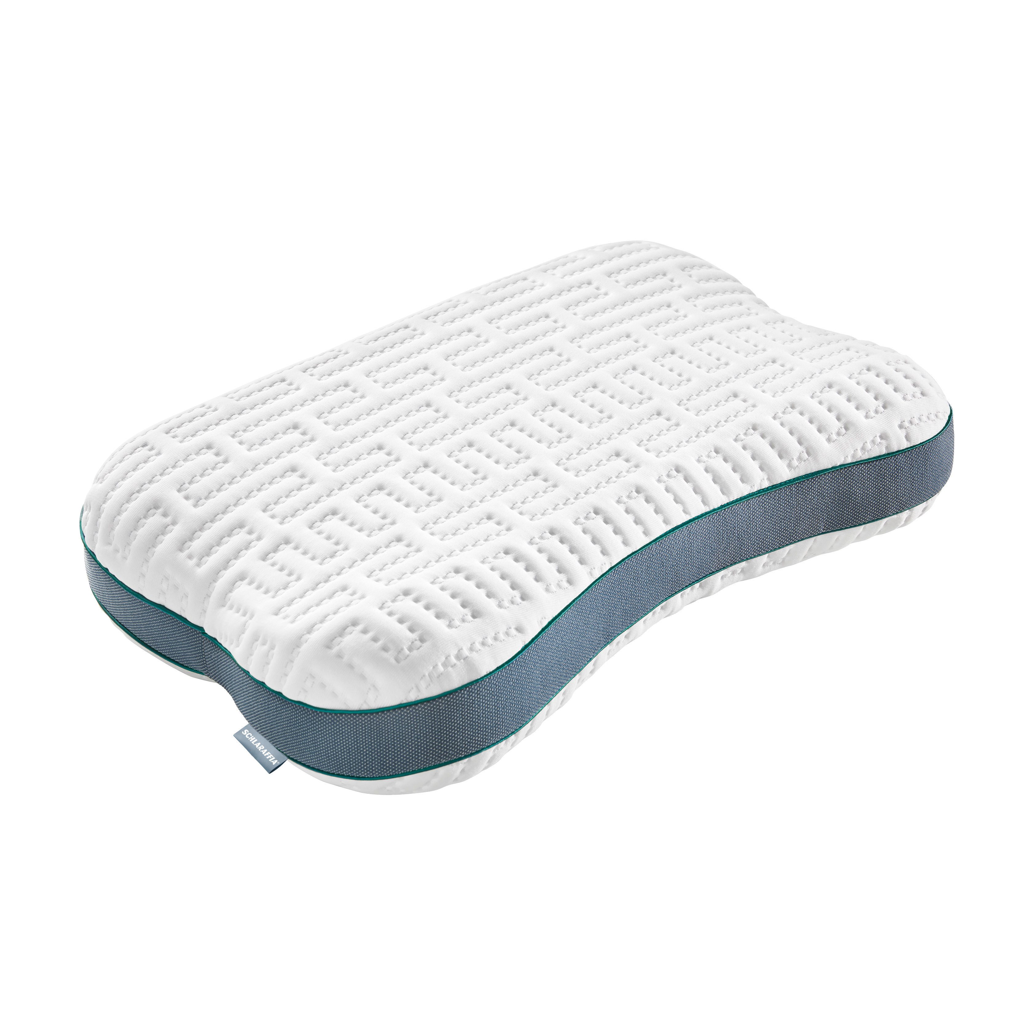 Schlaraffia Nackenkissen Neopur Kontur Nackenstützkissen in 30x50 cm und 10 cm Höhe, 1-tlg., Ergonomisch, Memory Foam, Seitenschläfer, …