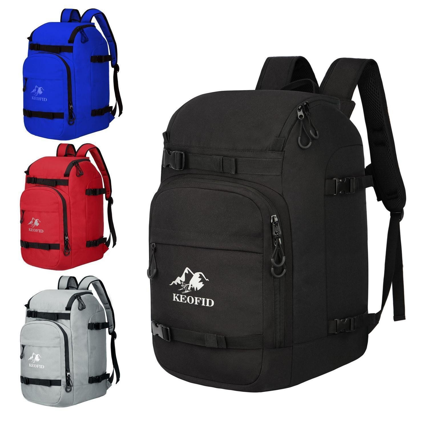 LuxusKollektion Skitasche Skischuhtasche 50L Schwarz