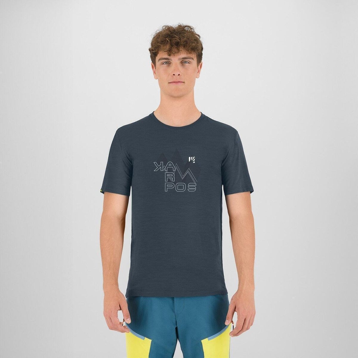 Karpos Kurzarmshirt Gusela Merino T-shirt Leichtes, atmungsaktives Herren-T-Shirt aus Merinowolle für Wandern