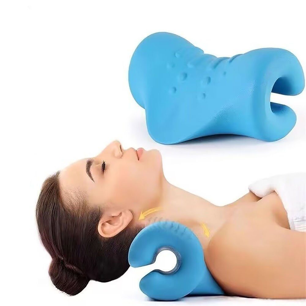 1 Kissen Nackenstützkissen Chiropraktik Stücke Linderung Blau, CTGtree zur