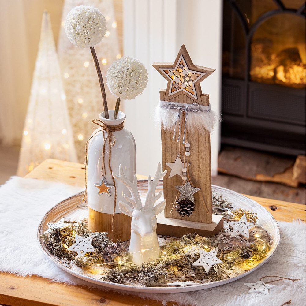 MICA Tischläufer Tischläufer - ca. 120 x 40 cm - weiß günstig online kaufen