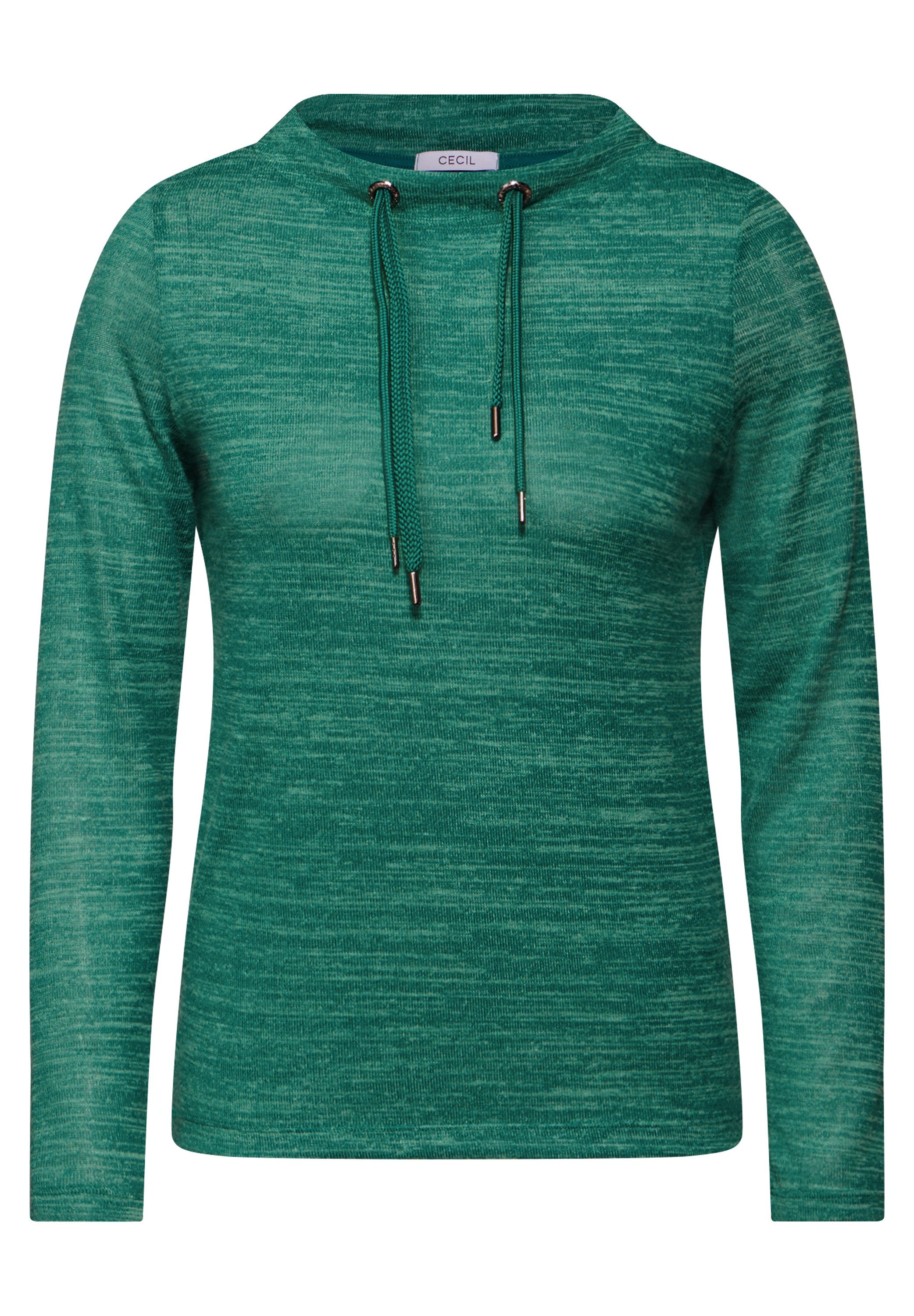 petrol green melange