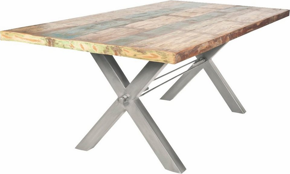 Sit Esstisch Tops Aus Recyceltem Altholz Roheisen Lackiert Jpg Formatz