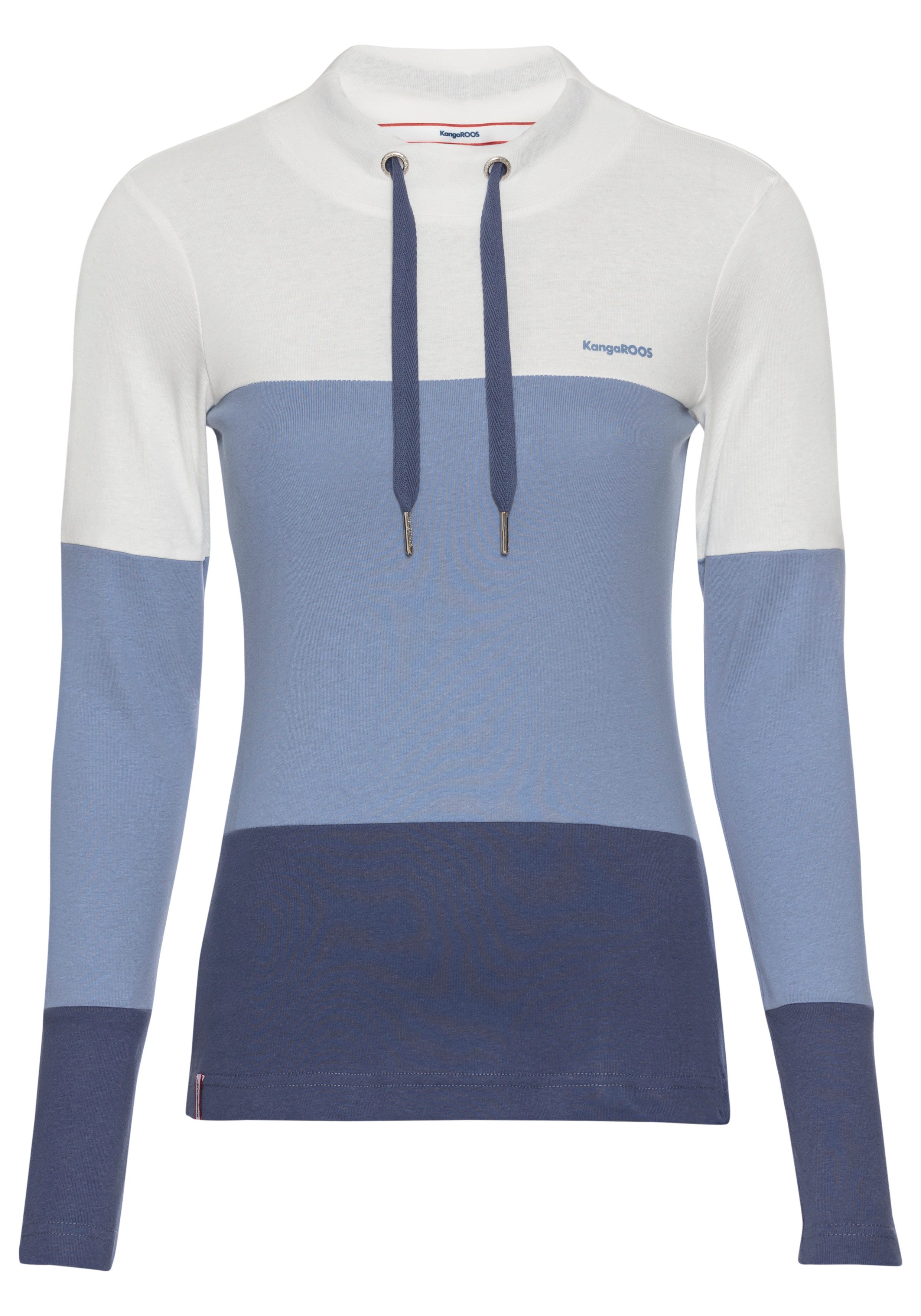 KangaROOS Langarmshirt mit Farbverlauf