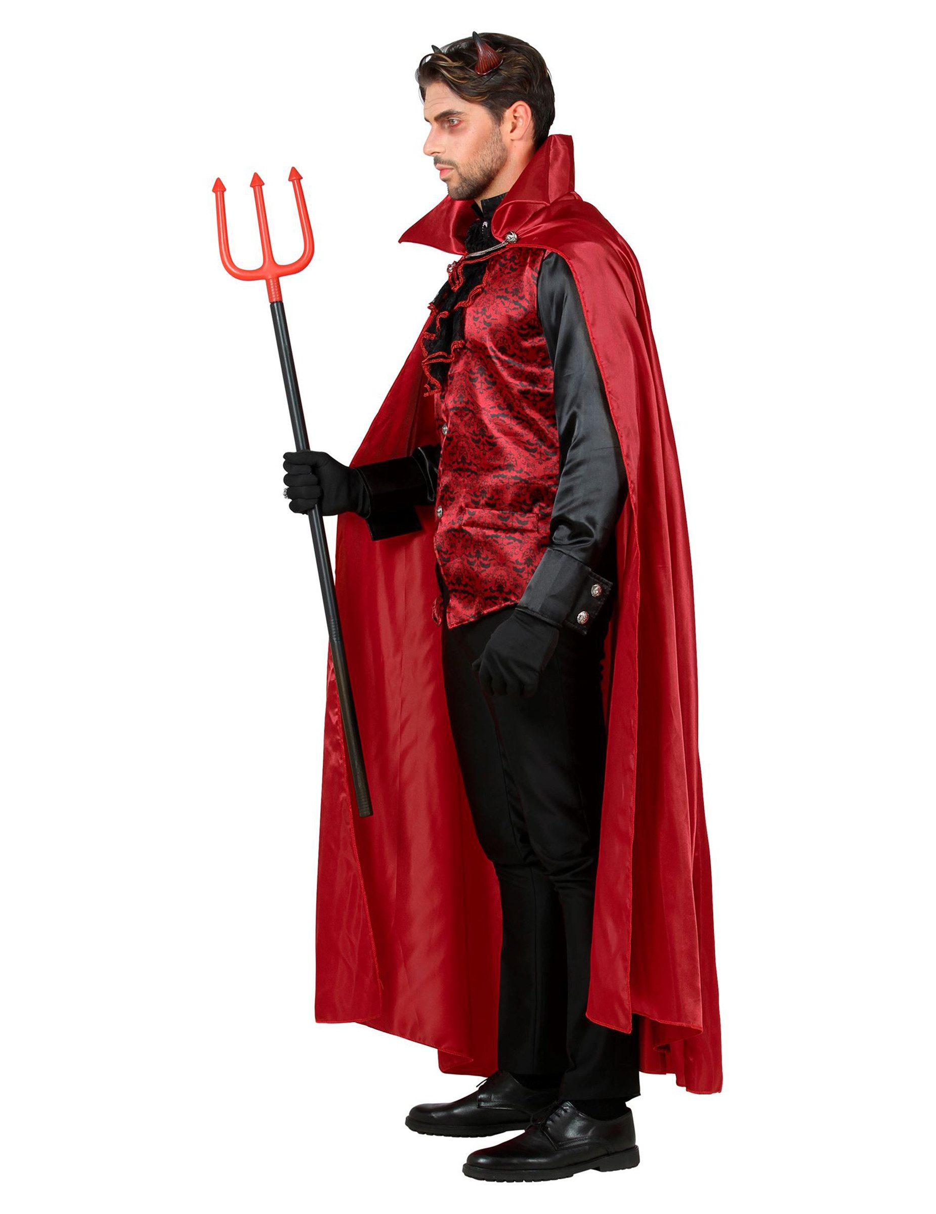 Widmann S.r.l. Kostüm Höllenfürst-Herrenkostüm Halloween-Outfit schwarz-rot