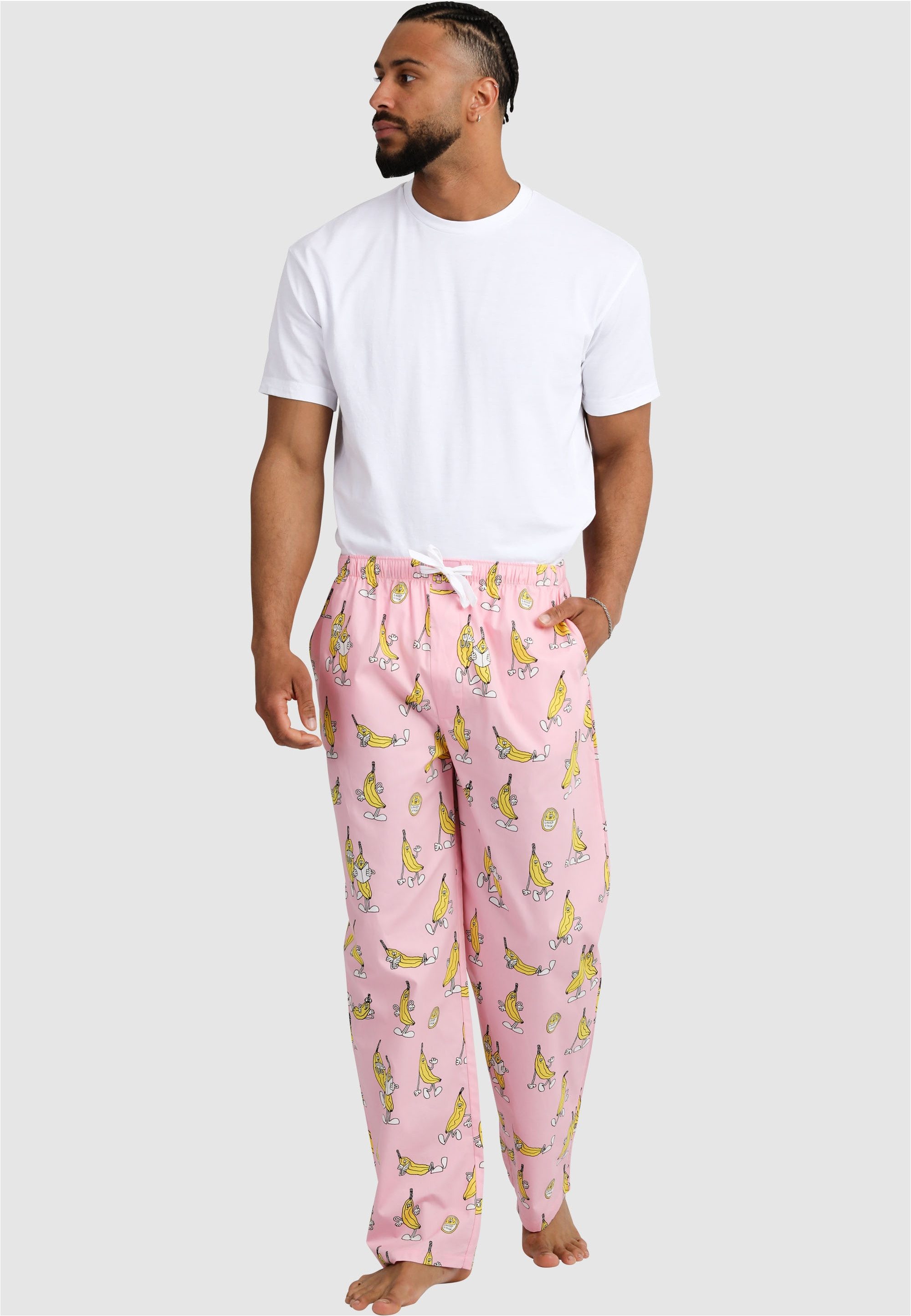 Lousy Livin Schlafhose Pants Pink Banana günstig online kaufen