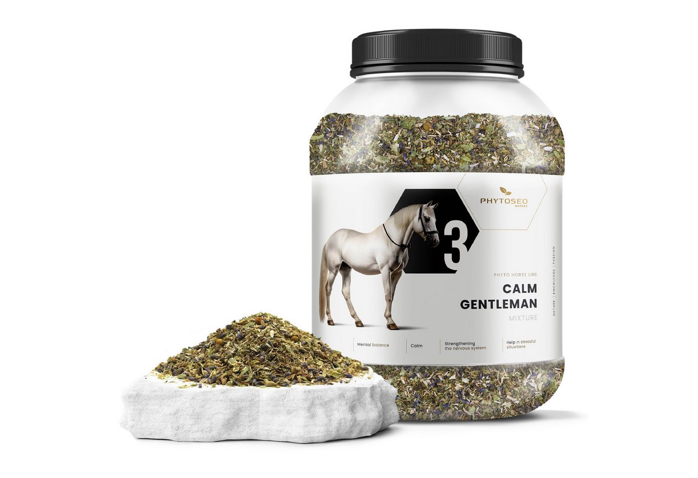 Thumbnail - Sarcia.eu Futterstation Phytoseo PHYTO HORSE 3 Kräutermischung - für nervöse Pferde - 1 kg