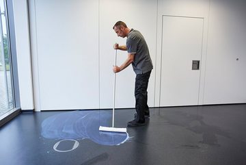 Unger Reinigungsbürsten-Set WunderWachser zum Auftragen von Wachs 40cm, mit Stiel 1,40m