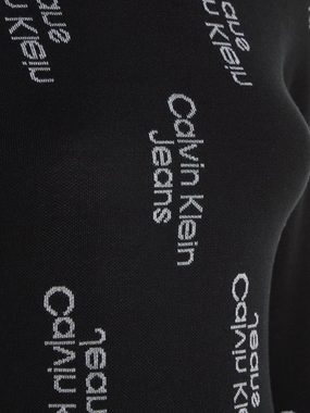 Calvin Klein Jeans Sweatkleid LOGO JACQUARD SWEATER DRESS