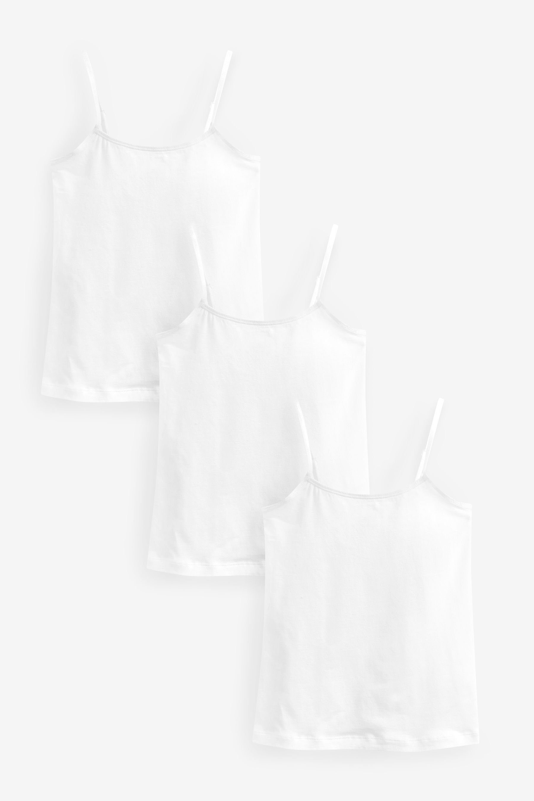 Produktbild von Next Fashion 5er-Pack Trägertops Aus Biobaumwolle