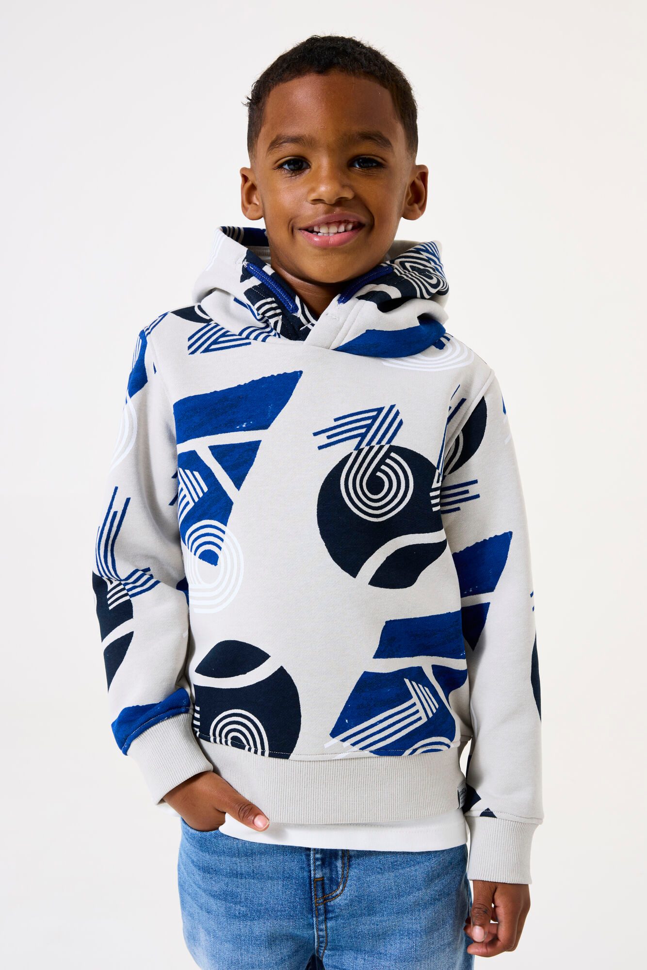 Garcia Sweatshirt mit Alloverprint