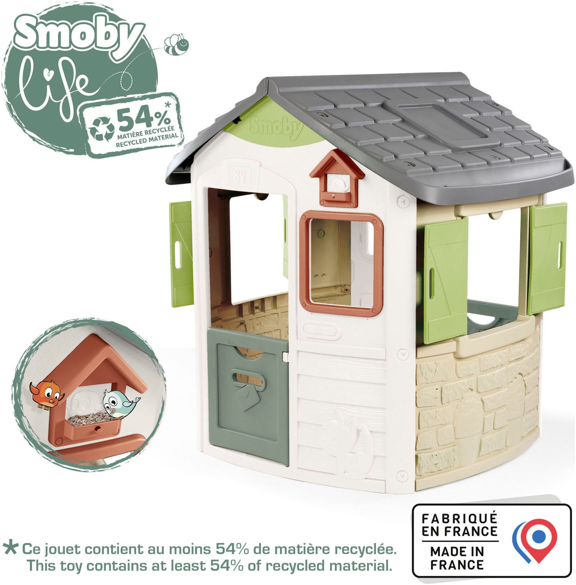 Smoby Spielhaus Smoby Life, Jura Lodge, Made in Europe