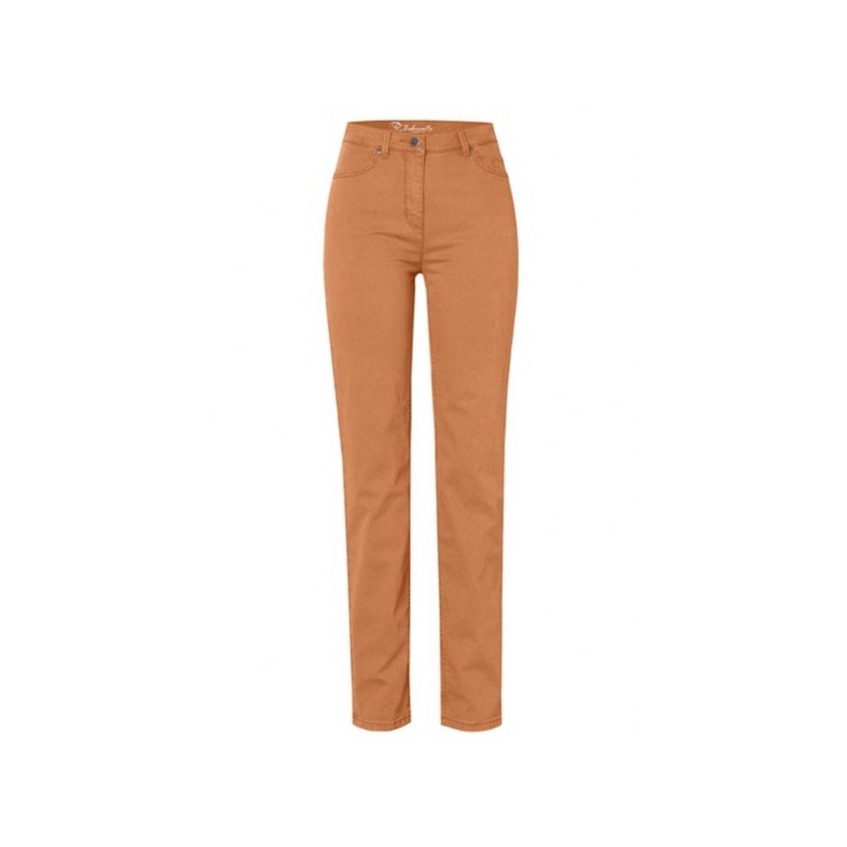 (1-tlg) TONI 5-Pocket-Jeans braun