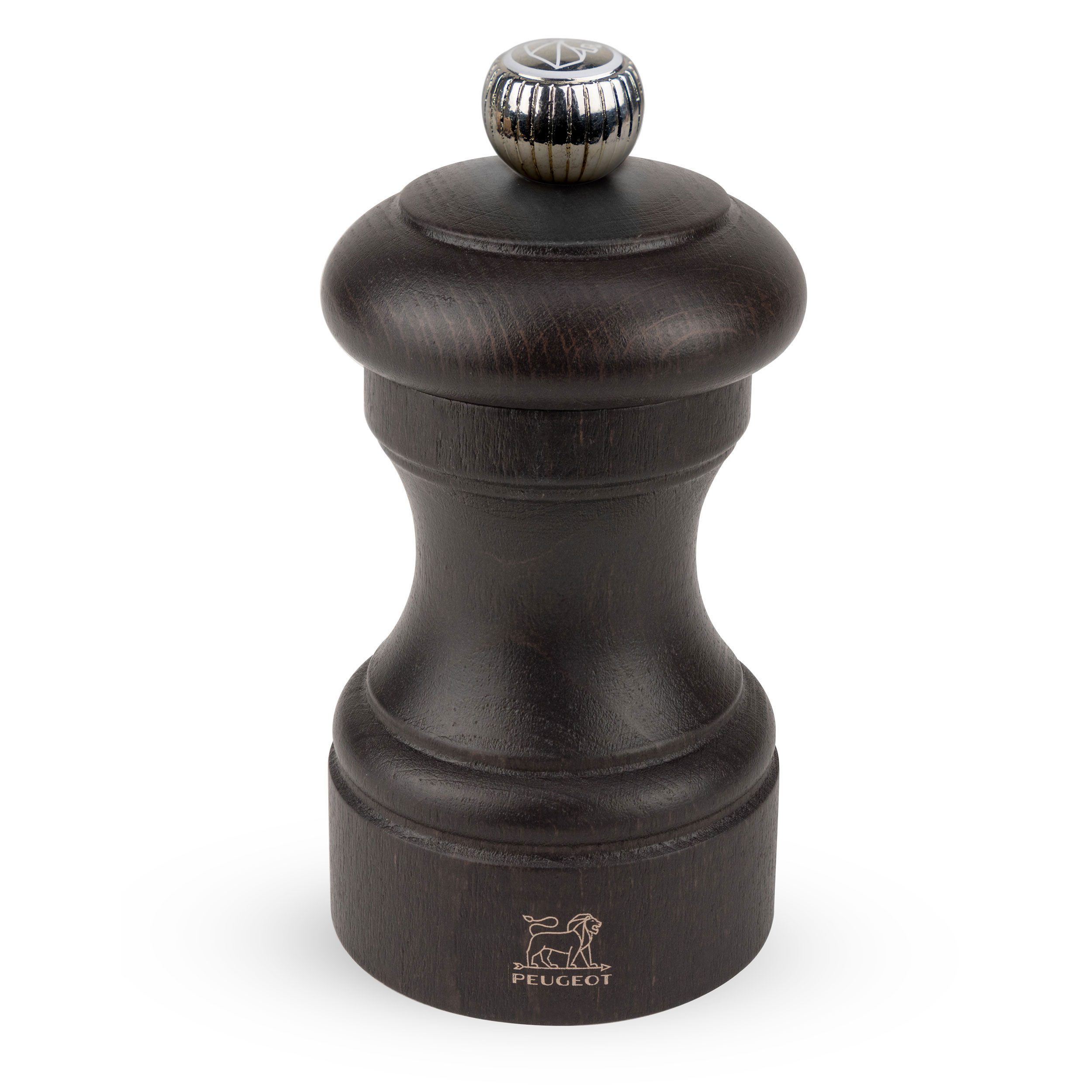 Salzmühle BISTRO 10cm Buchenholz Schoko Braun Stahlmahlwerk Manuell