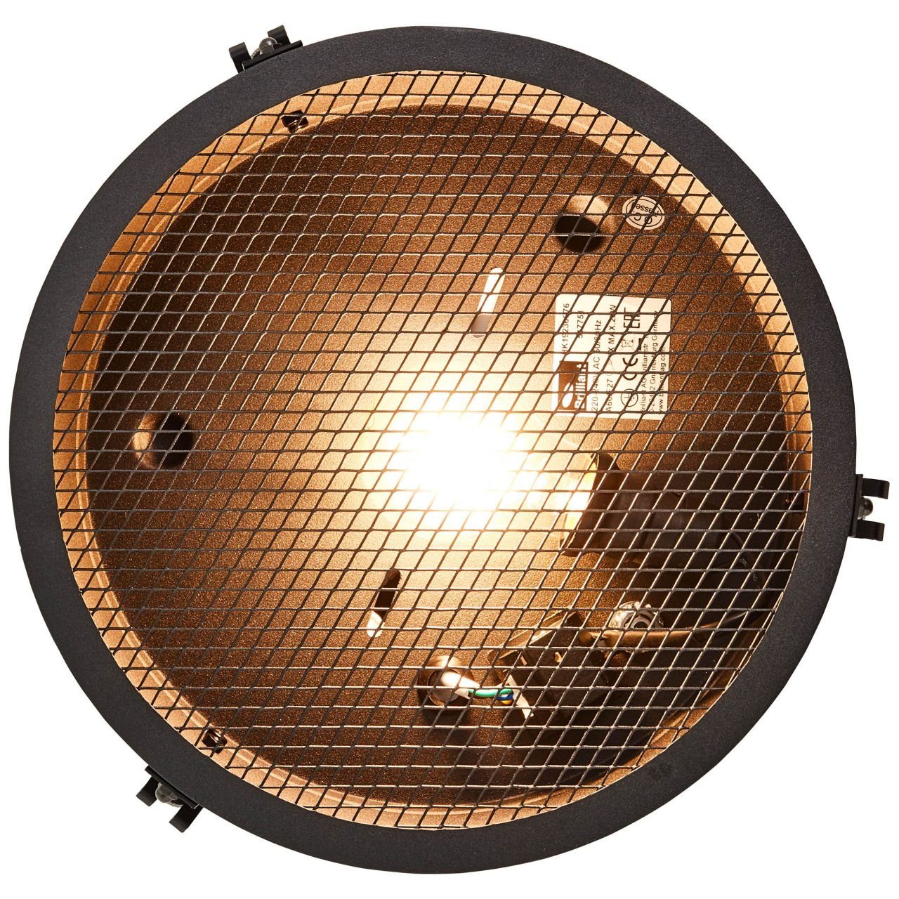Brilliant Deckenleuchte Zois, ohne Leuchtmittel, Deckenlampe günstig online kaufen