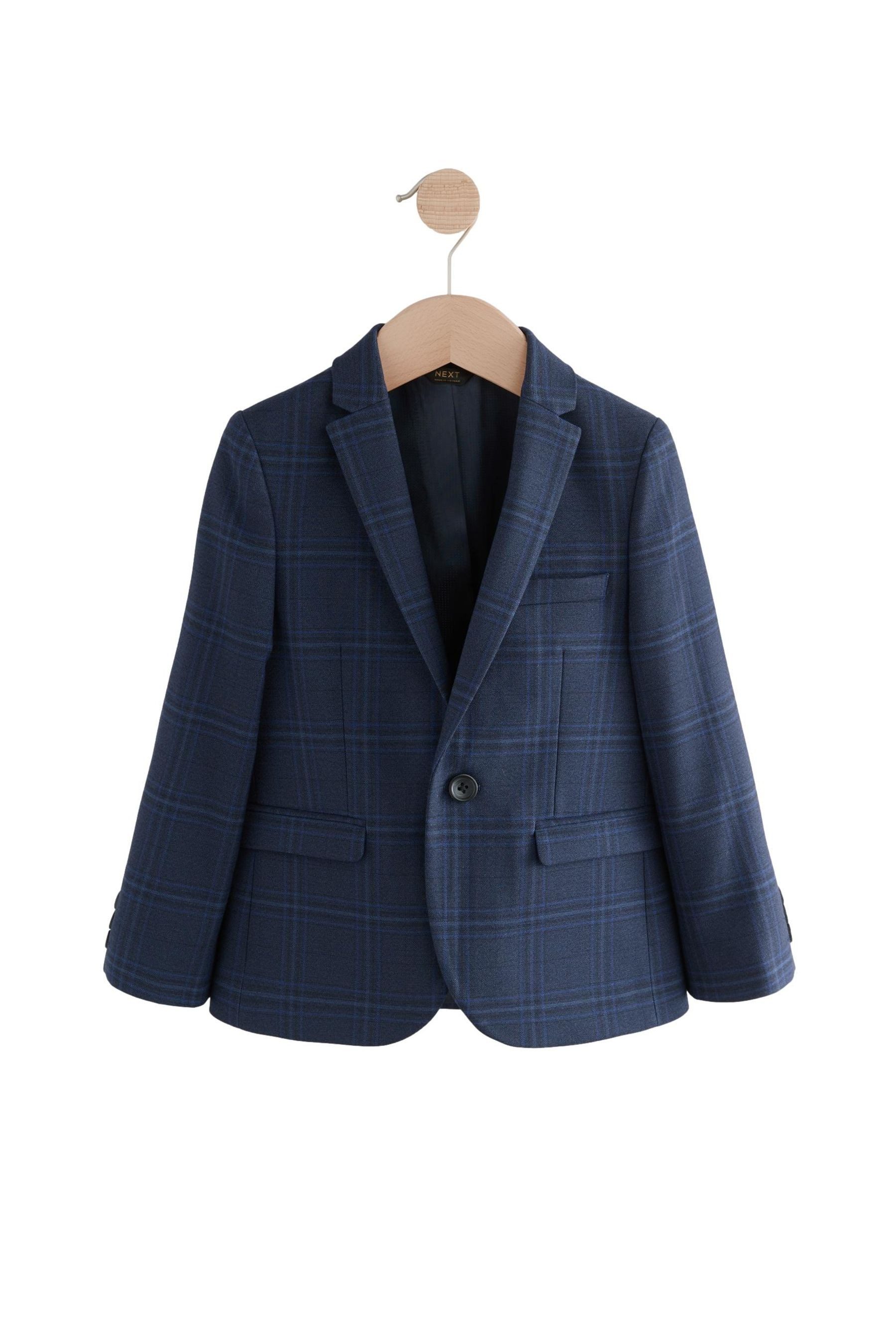 Next Baukastensakko Kariertes Skinny Fit Sakko (1-tlg)