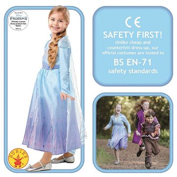 Rubie´s Kostüm Elsa Eiskönigin Kinderkostüm, Frozen 2 Kostüm, Prinzessin Kleid, Elsa Kleid Kinderkostüm XL