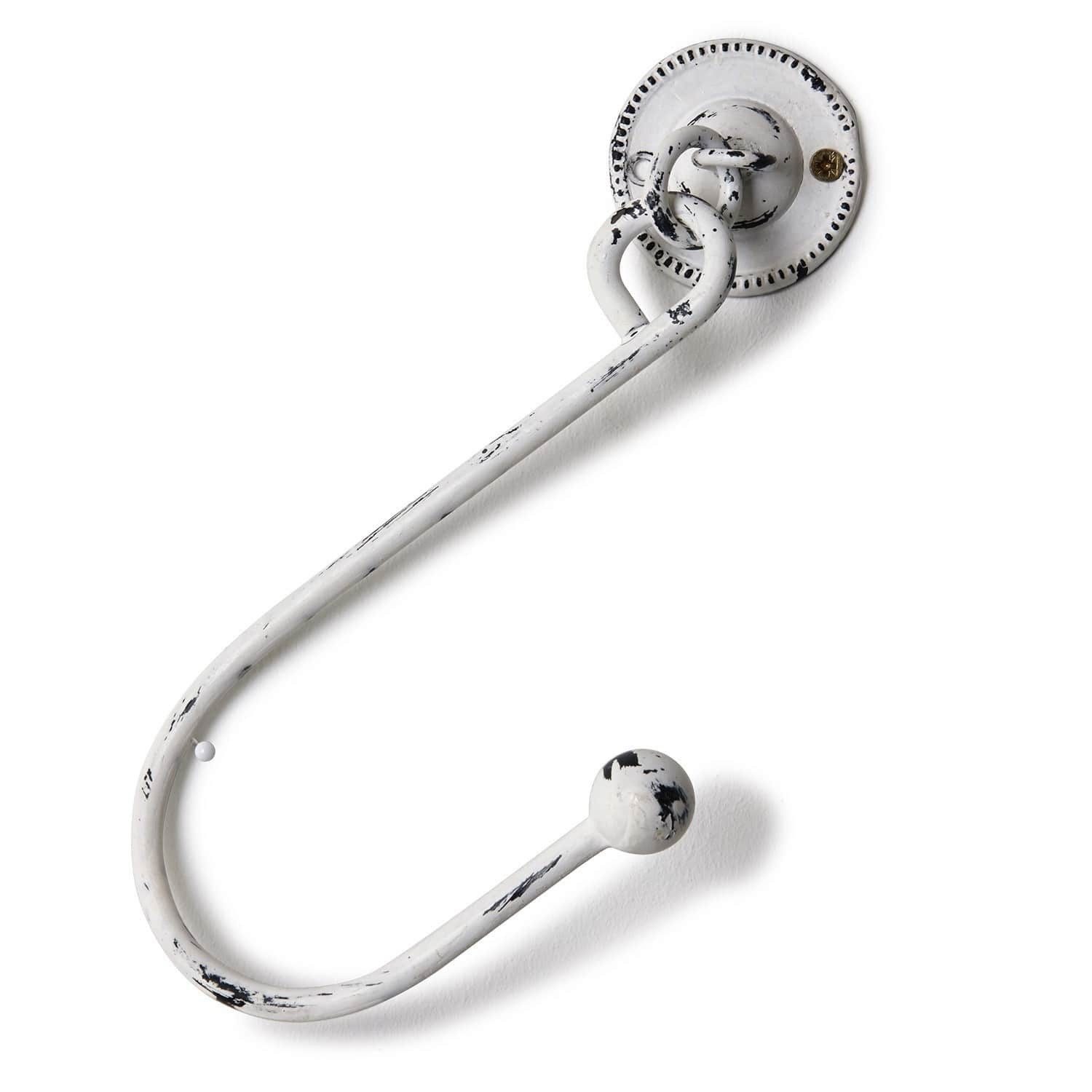 Mirabeau Gardinenstange Gardinenhalter 2er Set Lille weiß, Ø 0 mm, Eisen