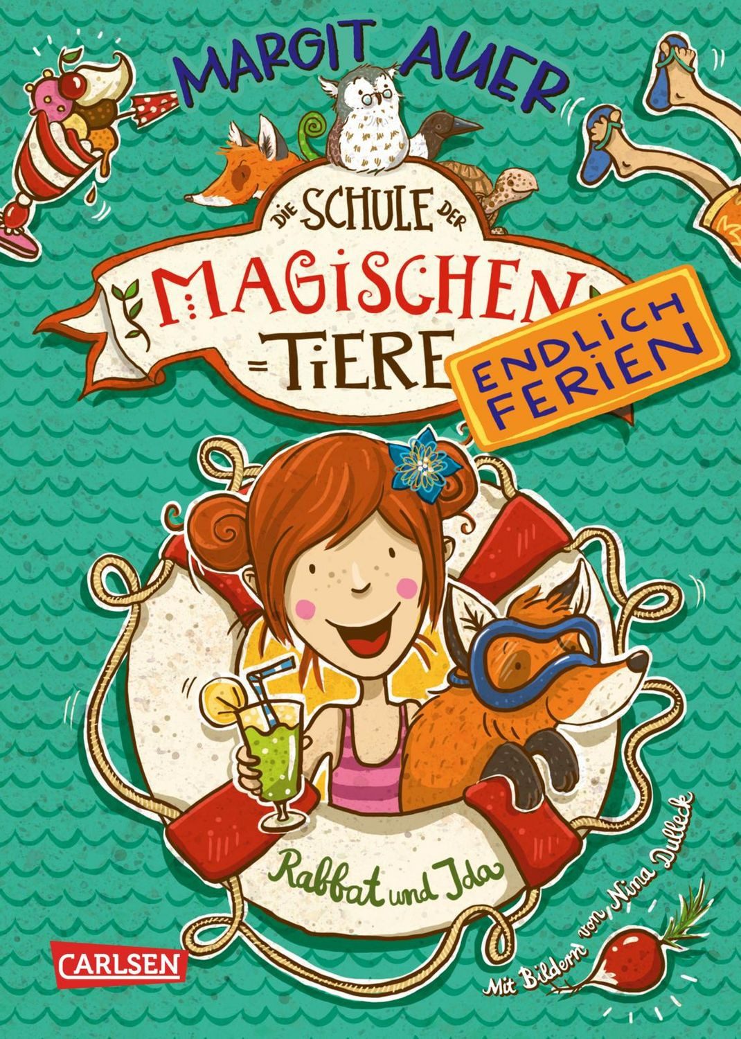 Kinderbuch Die Schule der magischen Tiere. Endlich Ferien 1: Rabbat und Ida Margit Auer