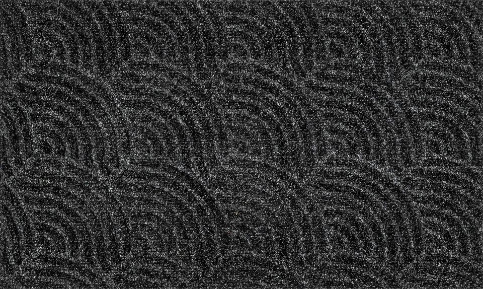 Fußmatte Waves, wash+dry by Kleen-Tex, rechteckig, Höhe: 8 mm,  Schmutzfangmatte, In- und Outdoor geeignet, waschbar, geeignet für In- u.  Outdoor, hergestellt in Europa