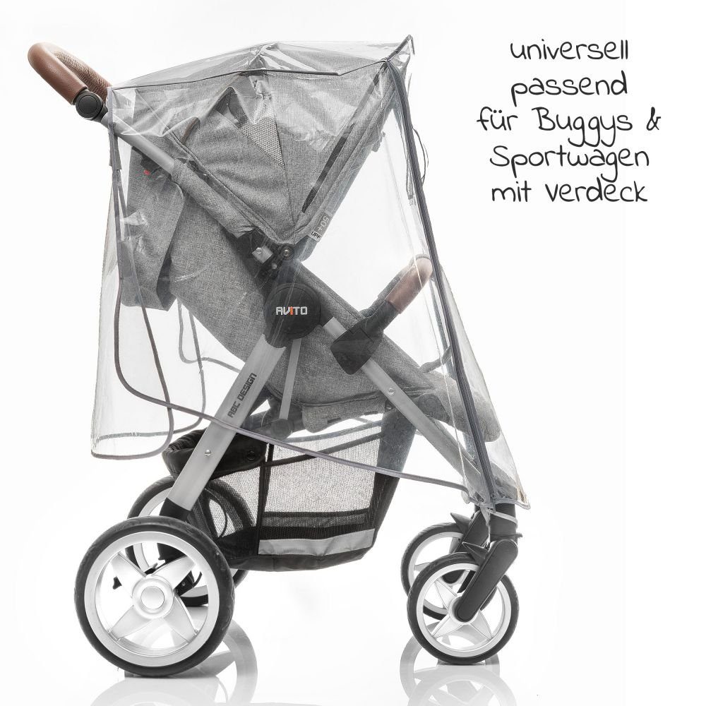 Zamboo Kinderwagen-Regenschutzhülle »Universal«, Buggy Regenschutz mit  Frontöffnung - Regenverdeck für Kinderwagen & Sportwagen mit Fenster und  Reißverschluß zum Öffnen online kaufen | OTTO