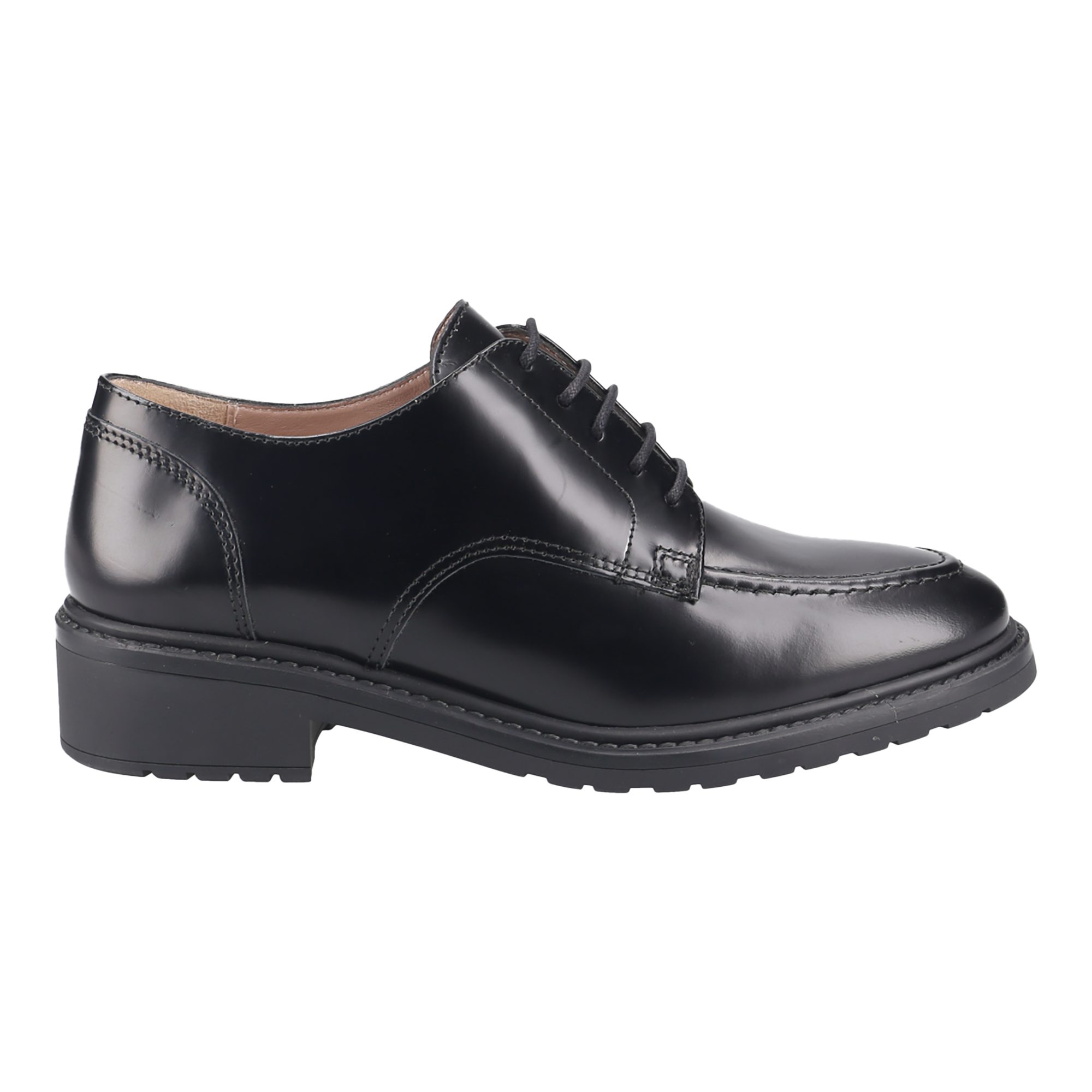 Unisa Unisa ERROL_SIV BLACK, Schnürschuhe, Schwarz, Damen Schnürschuh günstig online kaufen