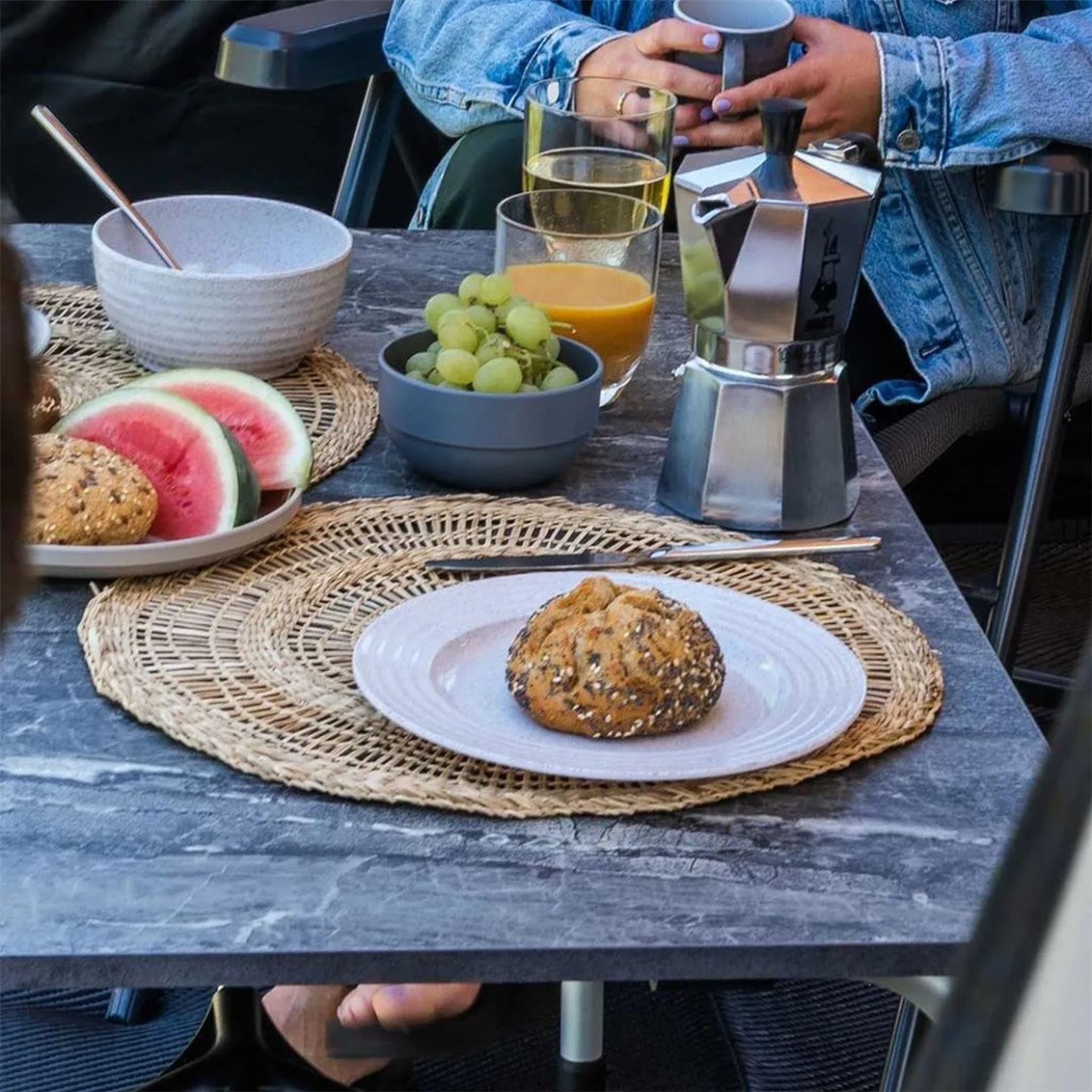 Moritz Campingtisch Campingtisch klappbar 100 x 70 cm höhenverstellbar