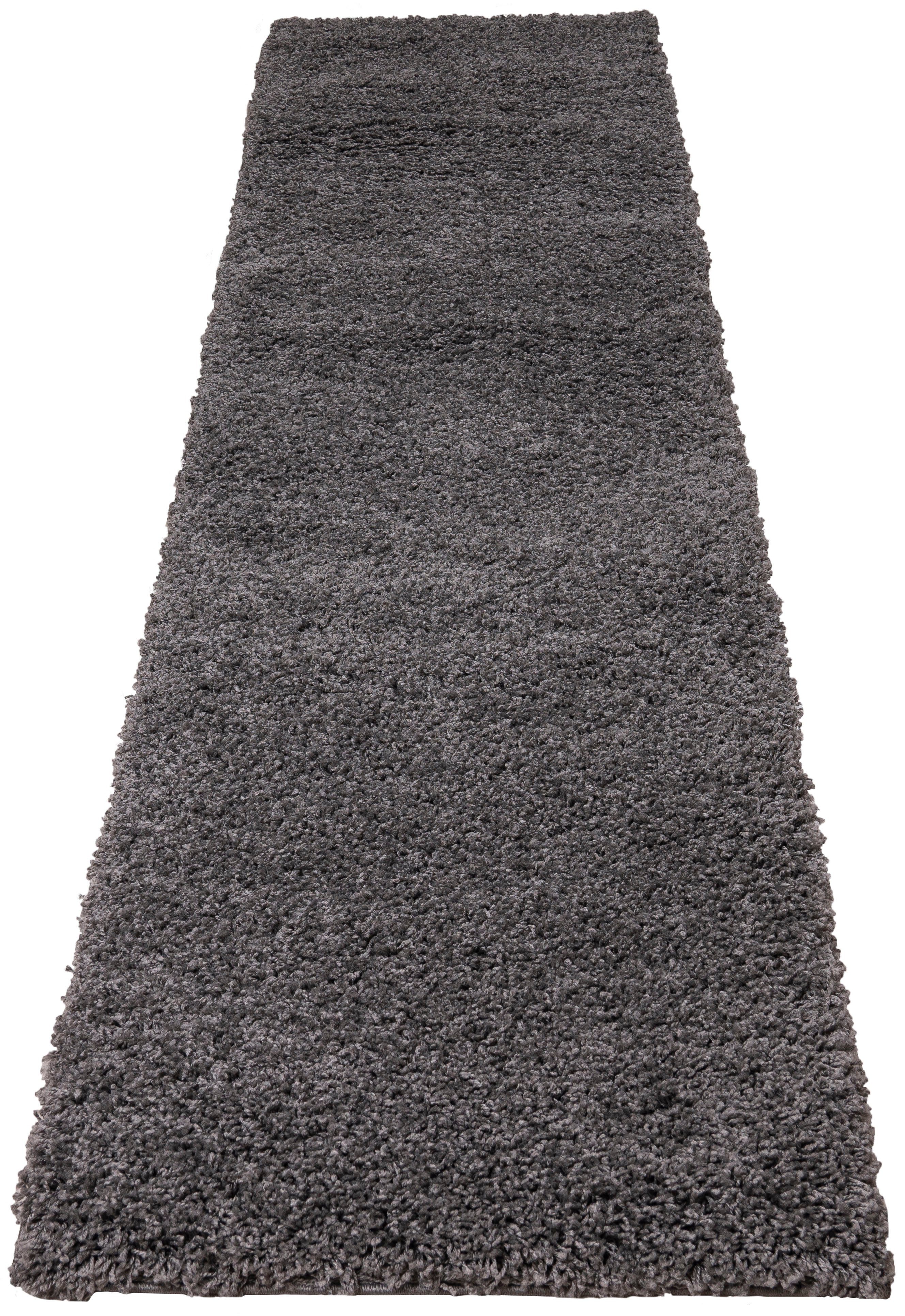 OTTO home Hochflor-Teppich Aviv, in Standard- und Premium-Qualität, 30 mm oder 45 mm Höhe, rechteckig, Uni Farben, einfarbig, weich, kuschelig, Läufer, Kundenli – Bild 4 von 5