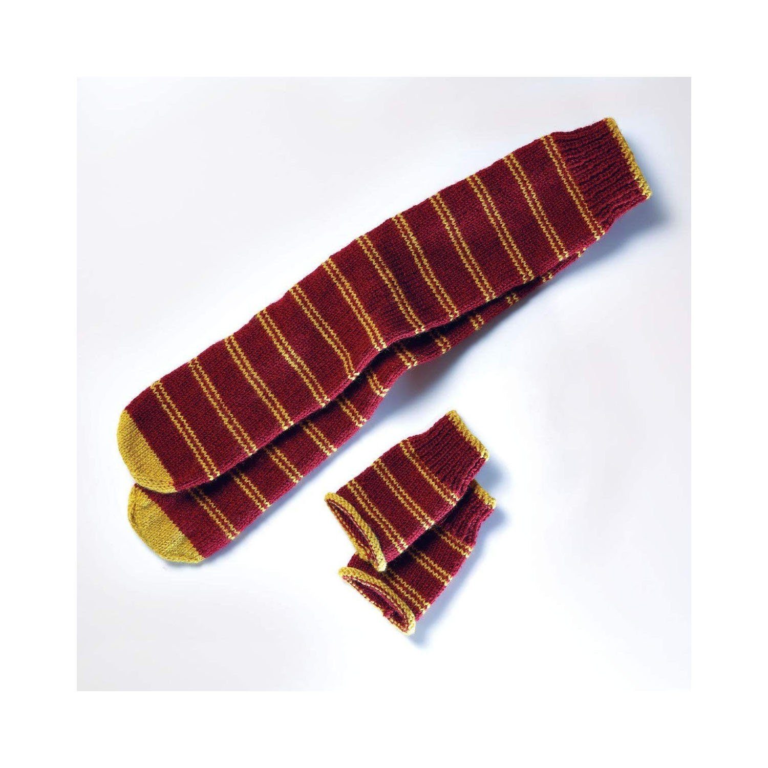 Harry Potter Strickhandschuhe Harry Potter Strümpfe & Fäustlinge rot zum St günstig online kaufen