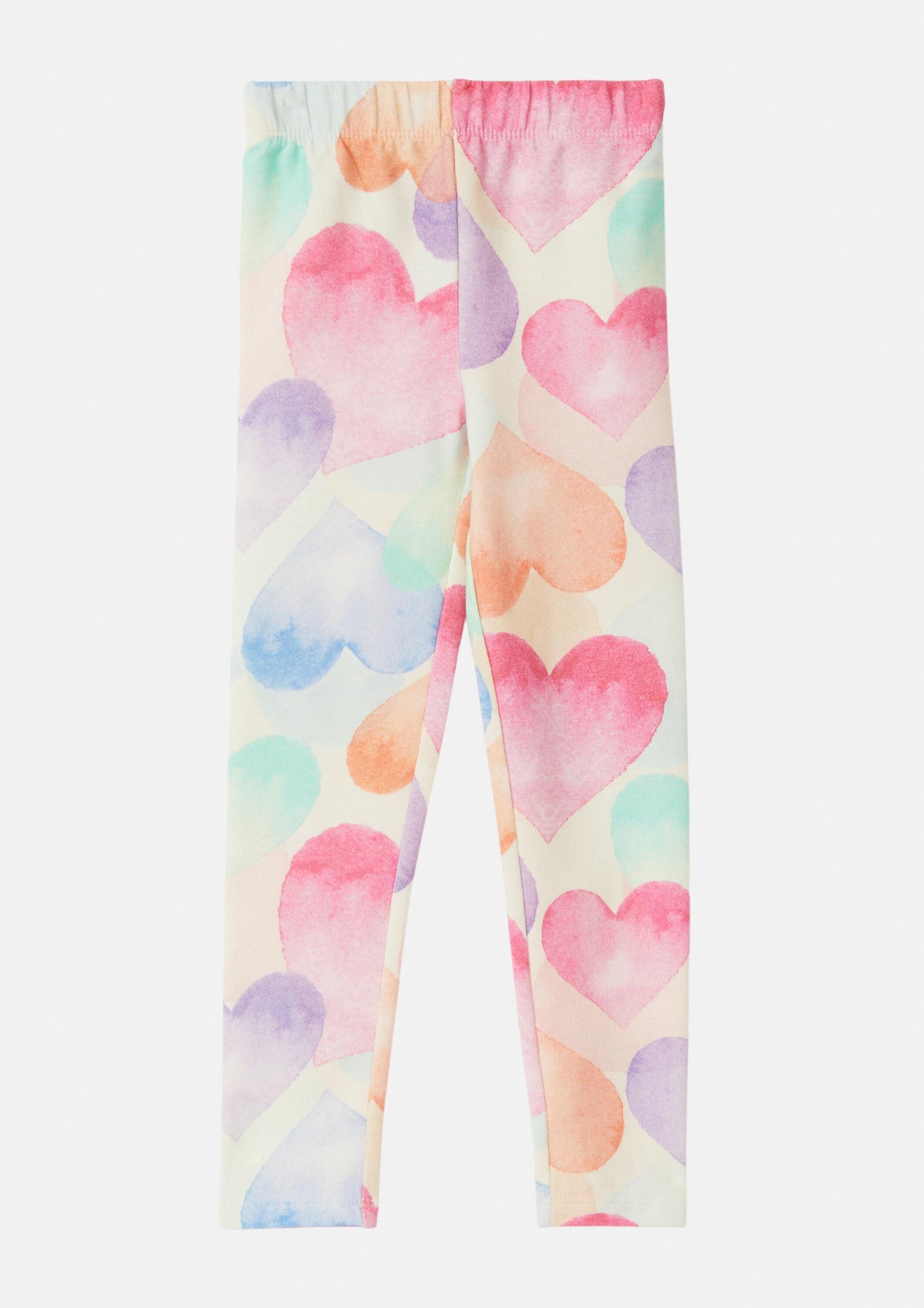 s.Oliver Leggings Leggings Leggins mit All-Over-Print