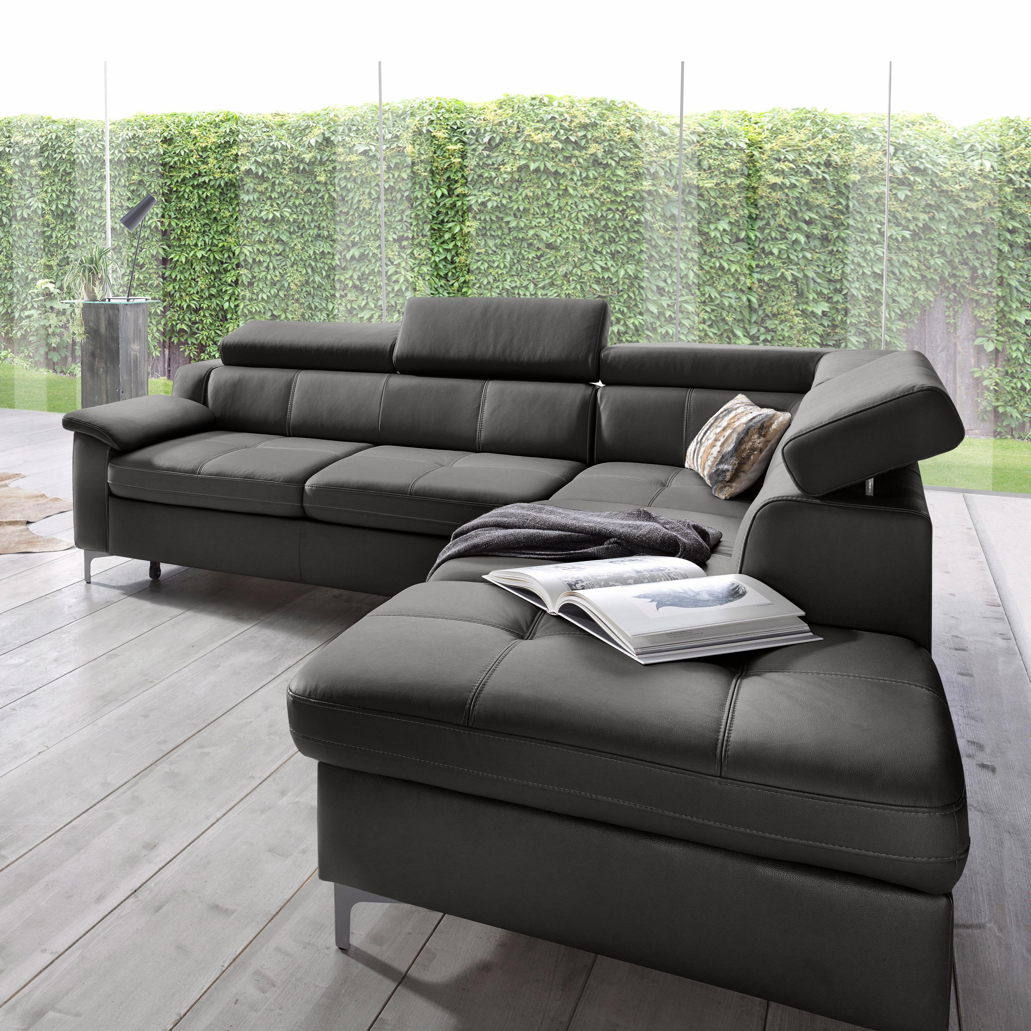 exxpo - sofa fashion Ecksofa, mit Kopf- bzw. Rückenverstellung ...