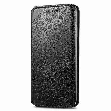 König Design Handyhülle Samsung Galaxy A51, Schutzhülle Schutztasche Case Cover Etuis Wallet Klapptasche Bookstyle